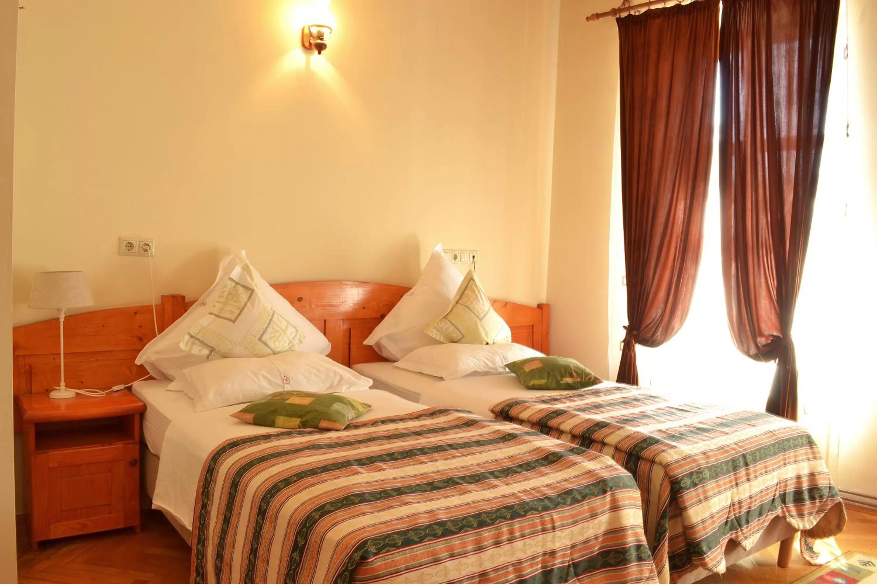 Bed in Hotel Bielmann