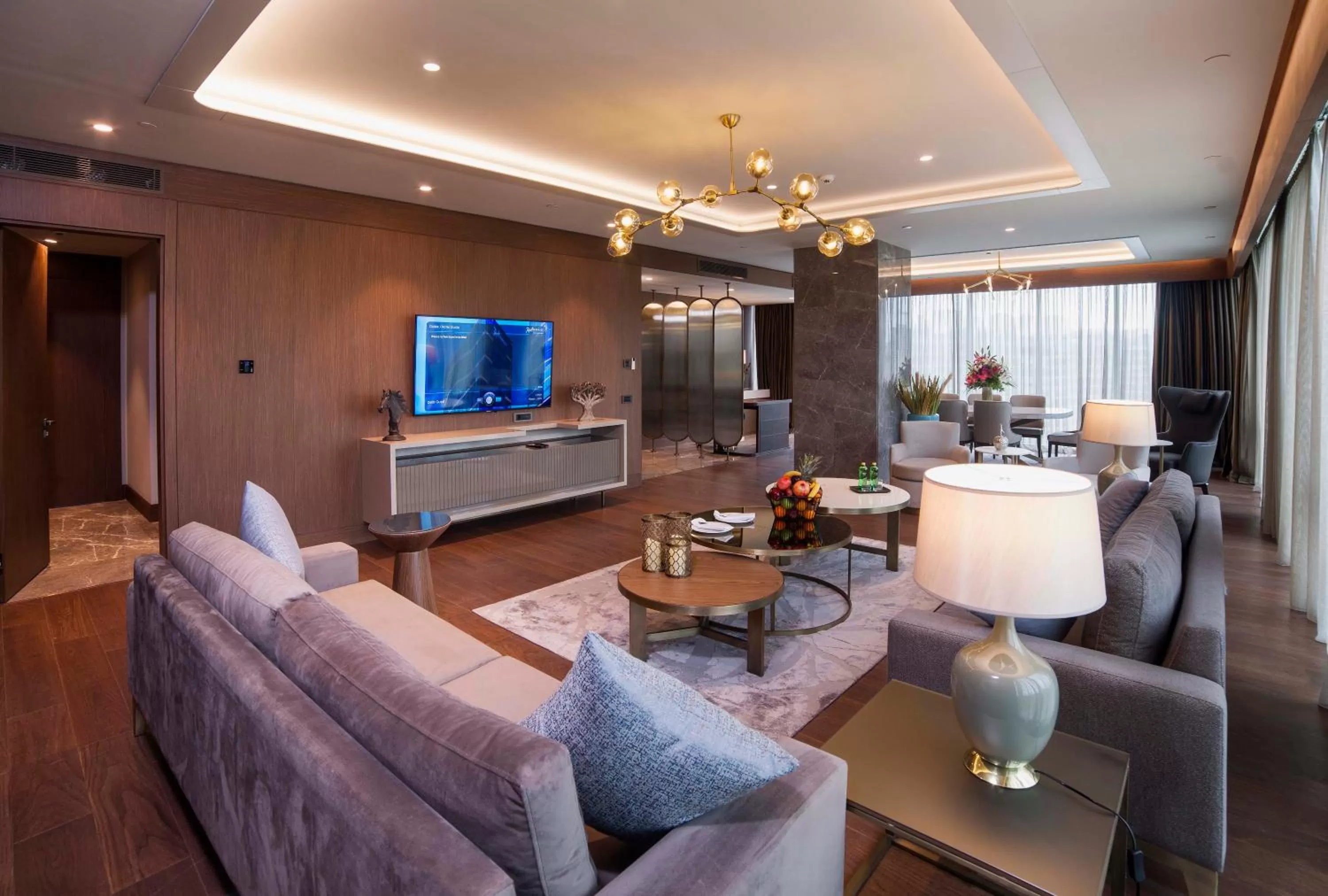 TV and multimedia in Radisson Collection Hotel, Vadistanbul