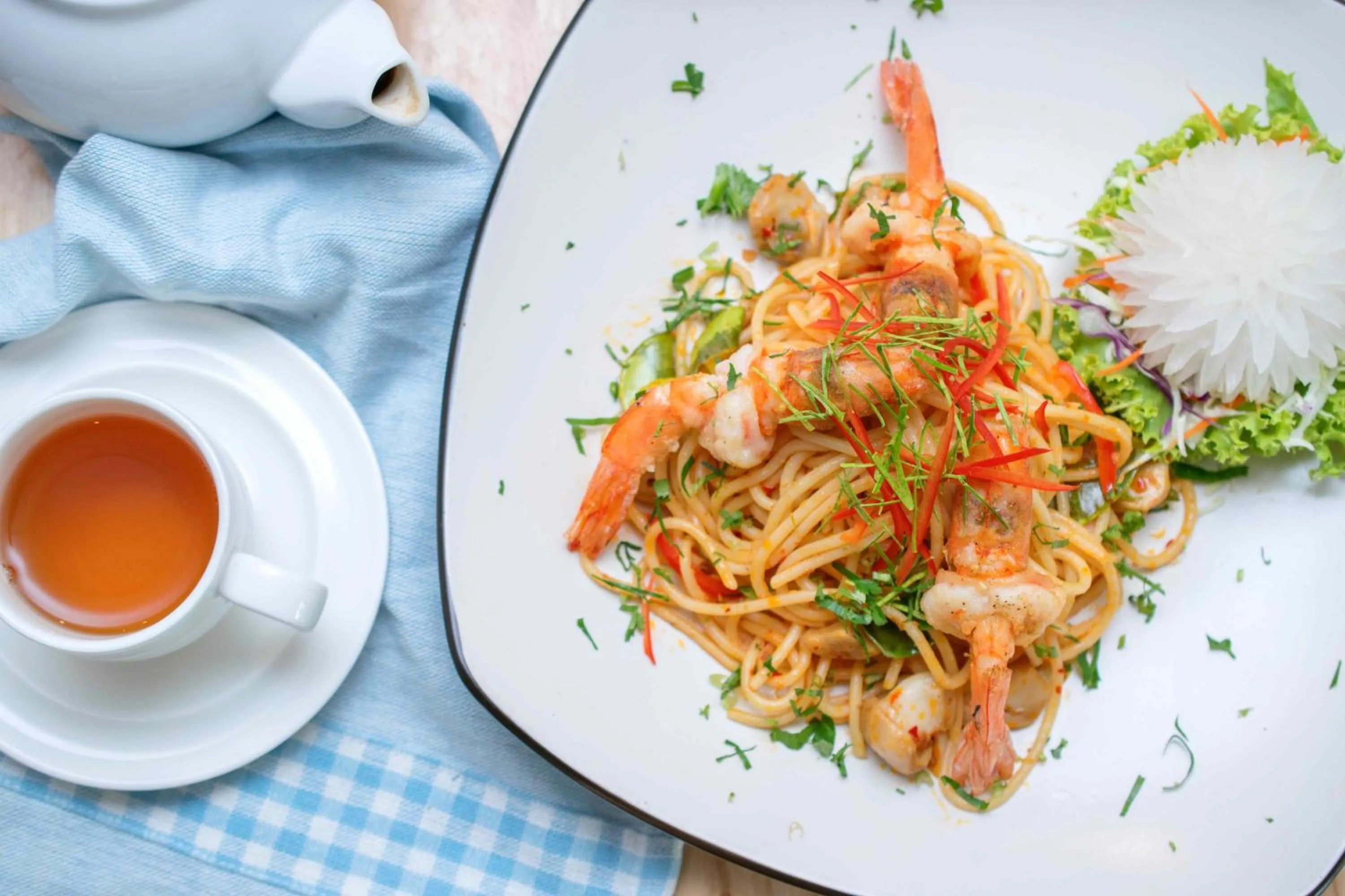 Food close-up in The Phoenix Hotel Bangkok - Suvarnabhumi Airport