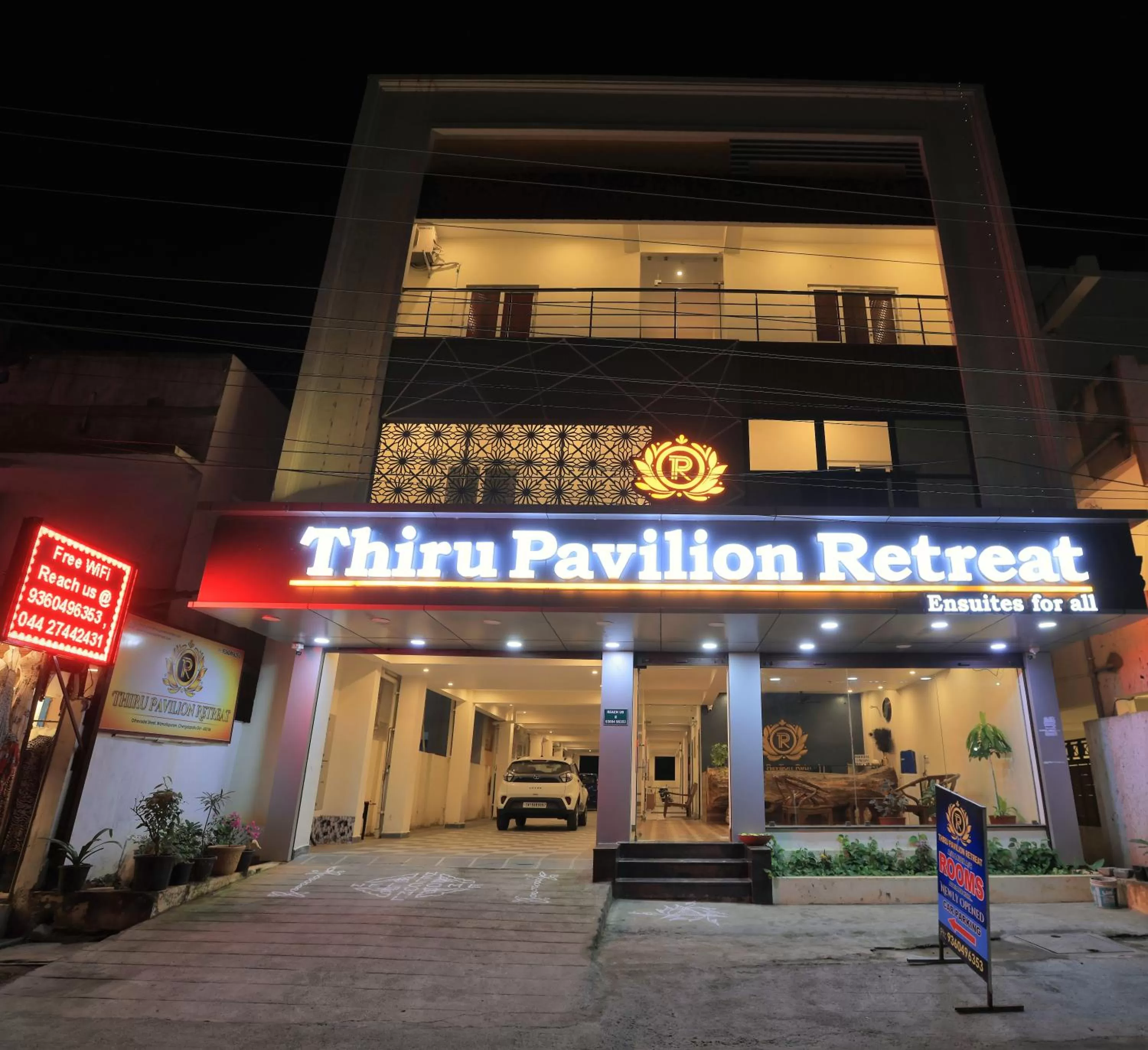 Night in Thiru Pavilion Retreat