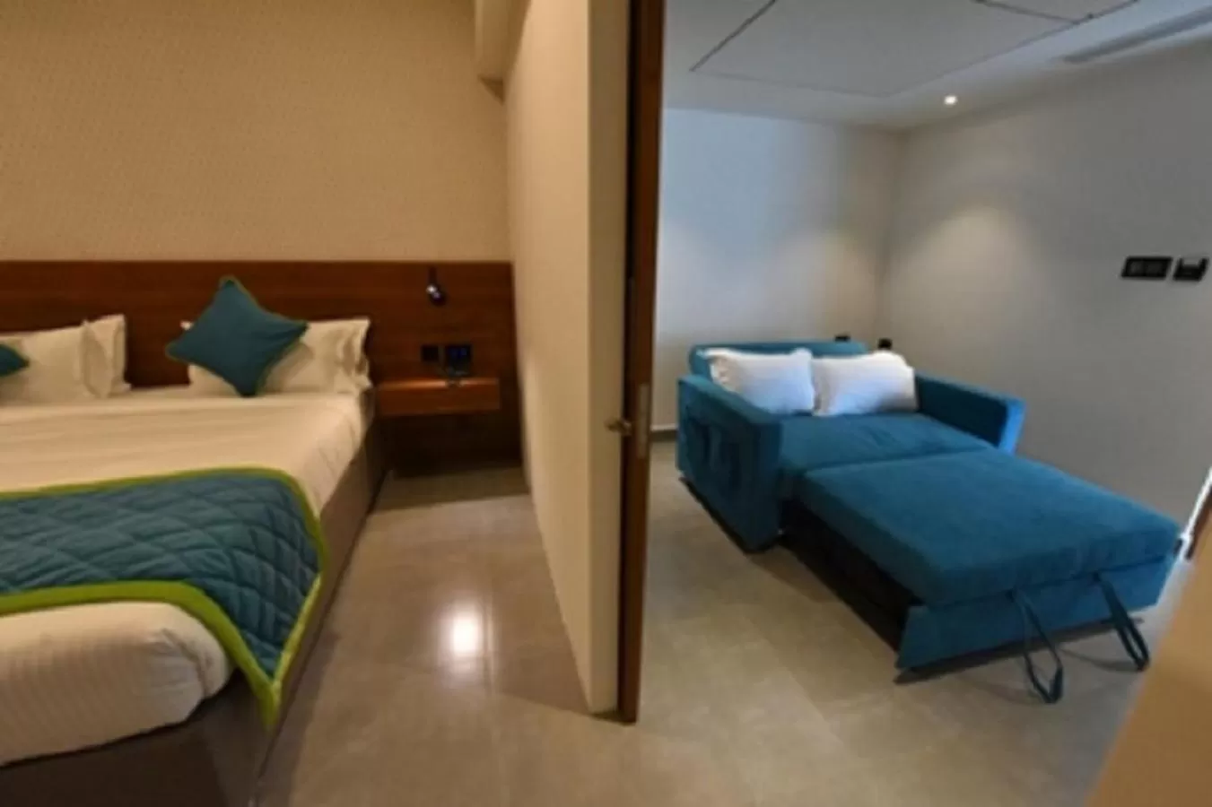 Bed in Vivid A Boutique Hotel