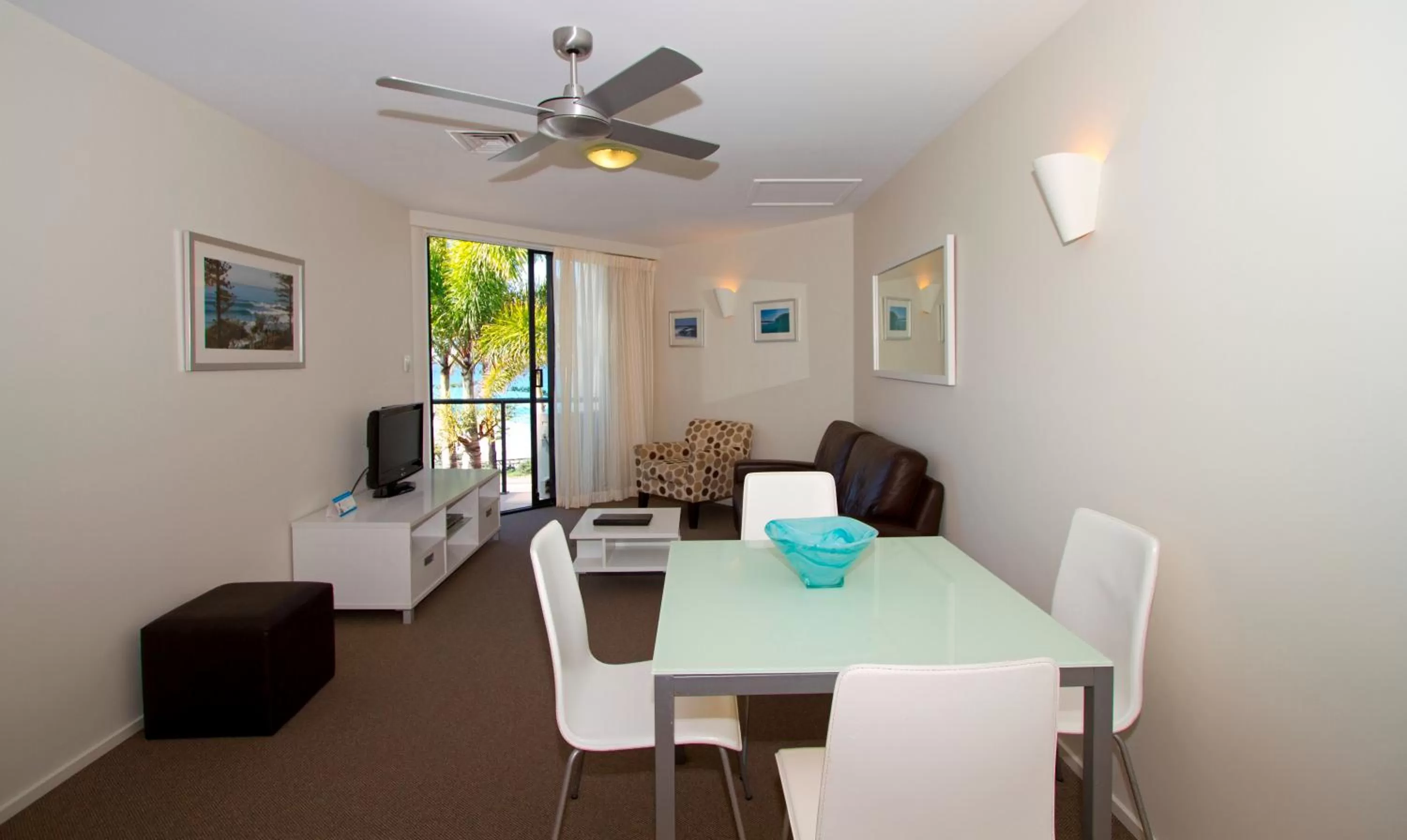 Living room in The Beach Retreat Coolum
