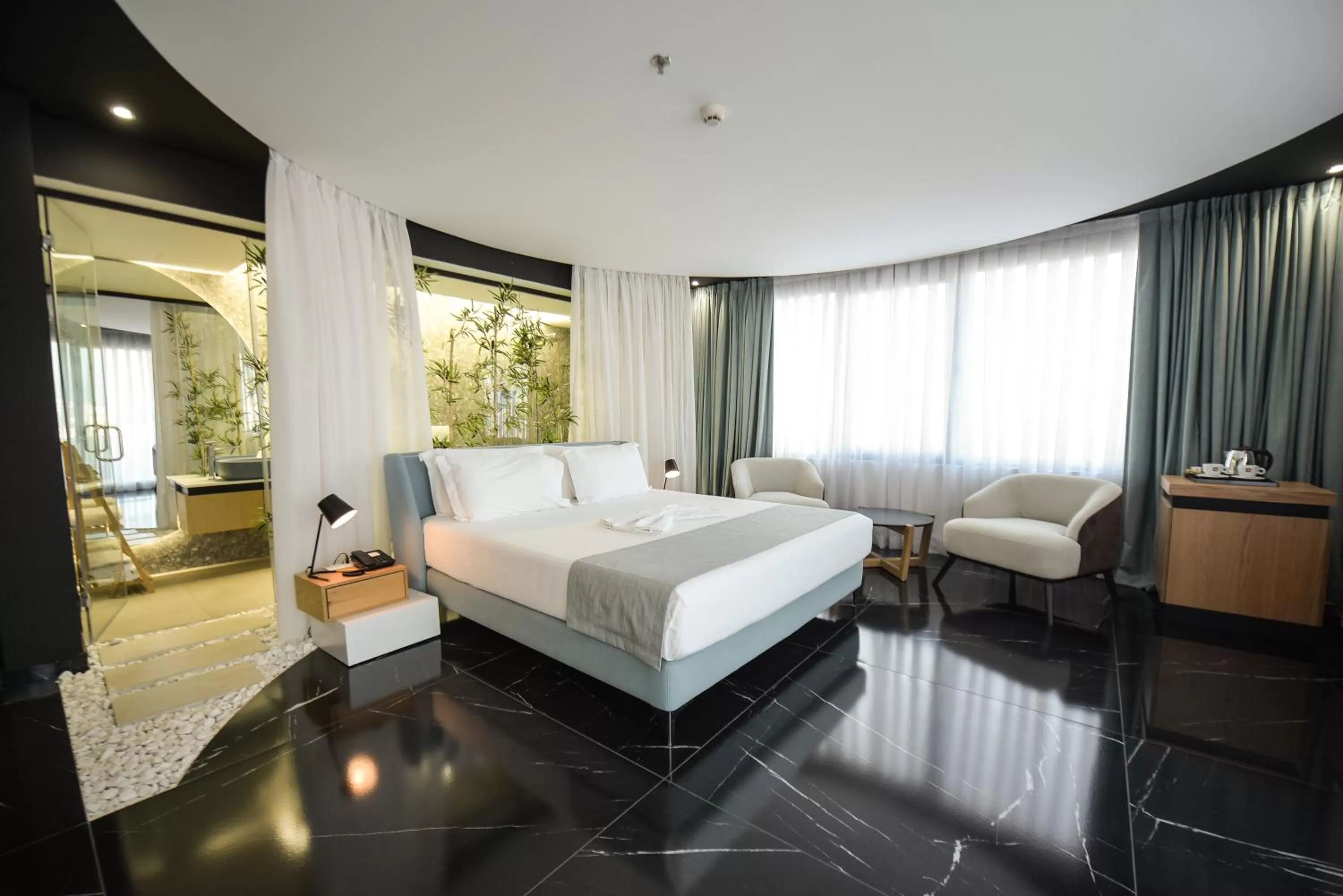 Bed in Amara Hotel & SPA