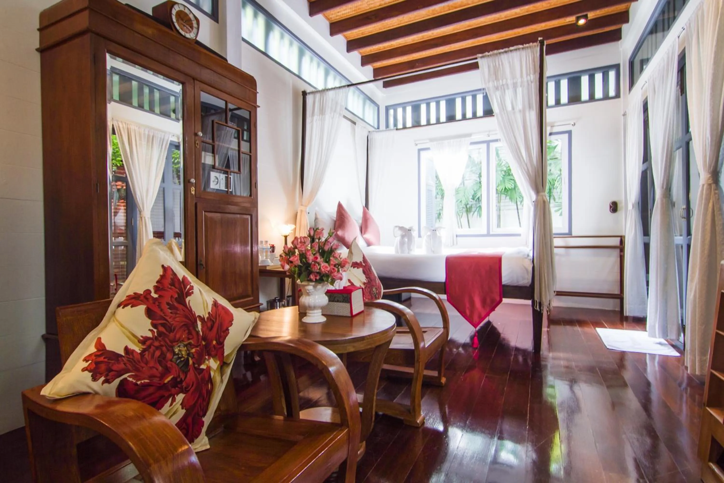 Bed in Baan Noppawong