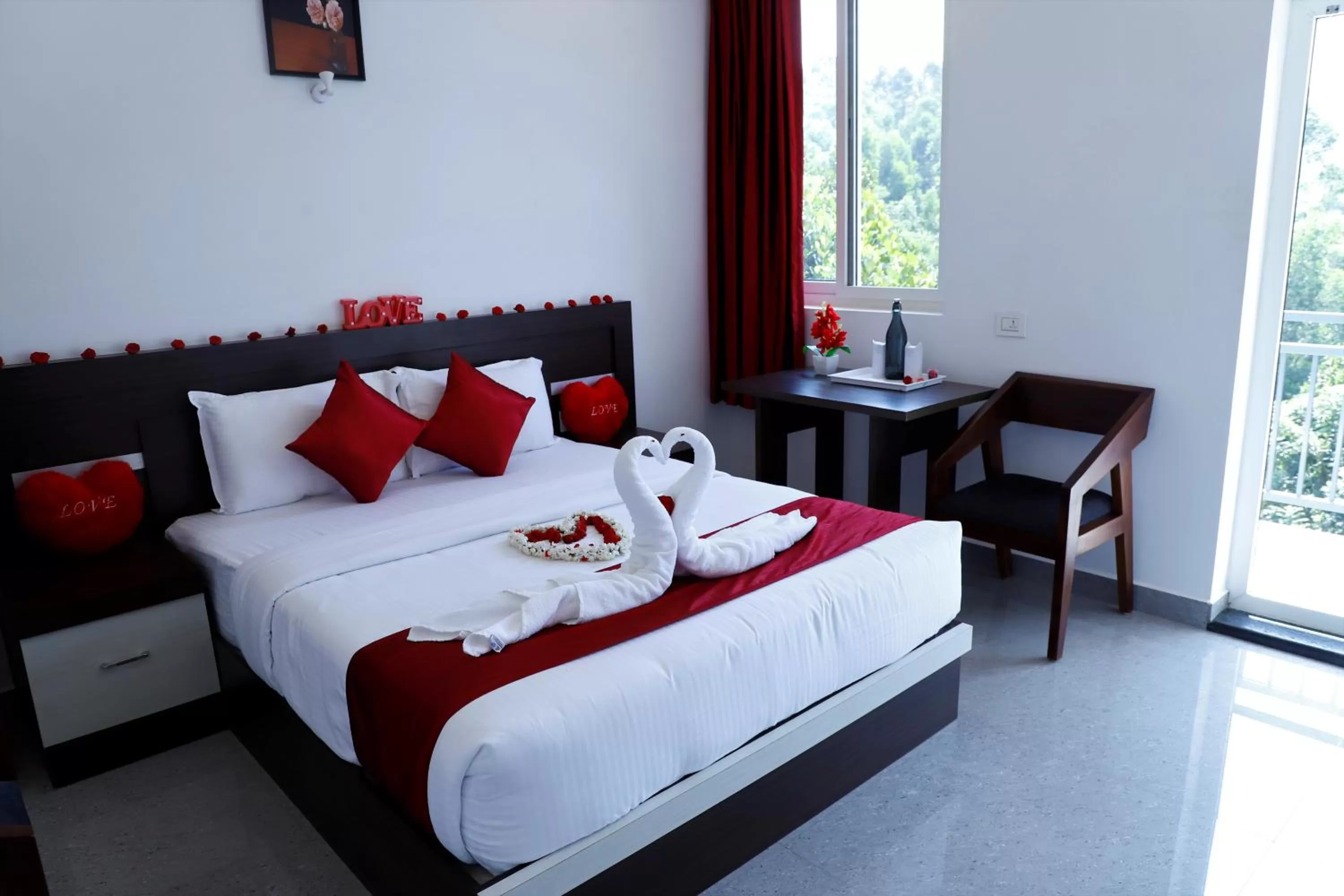 Bedroom, Bed in Casillda Munnar