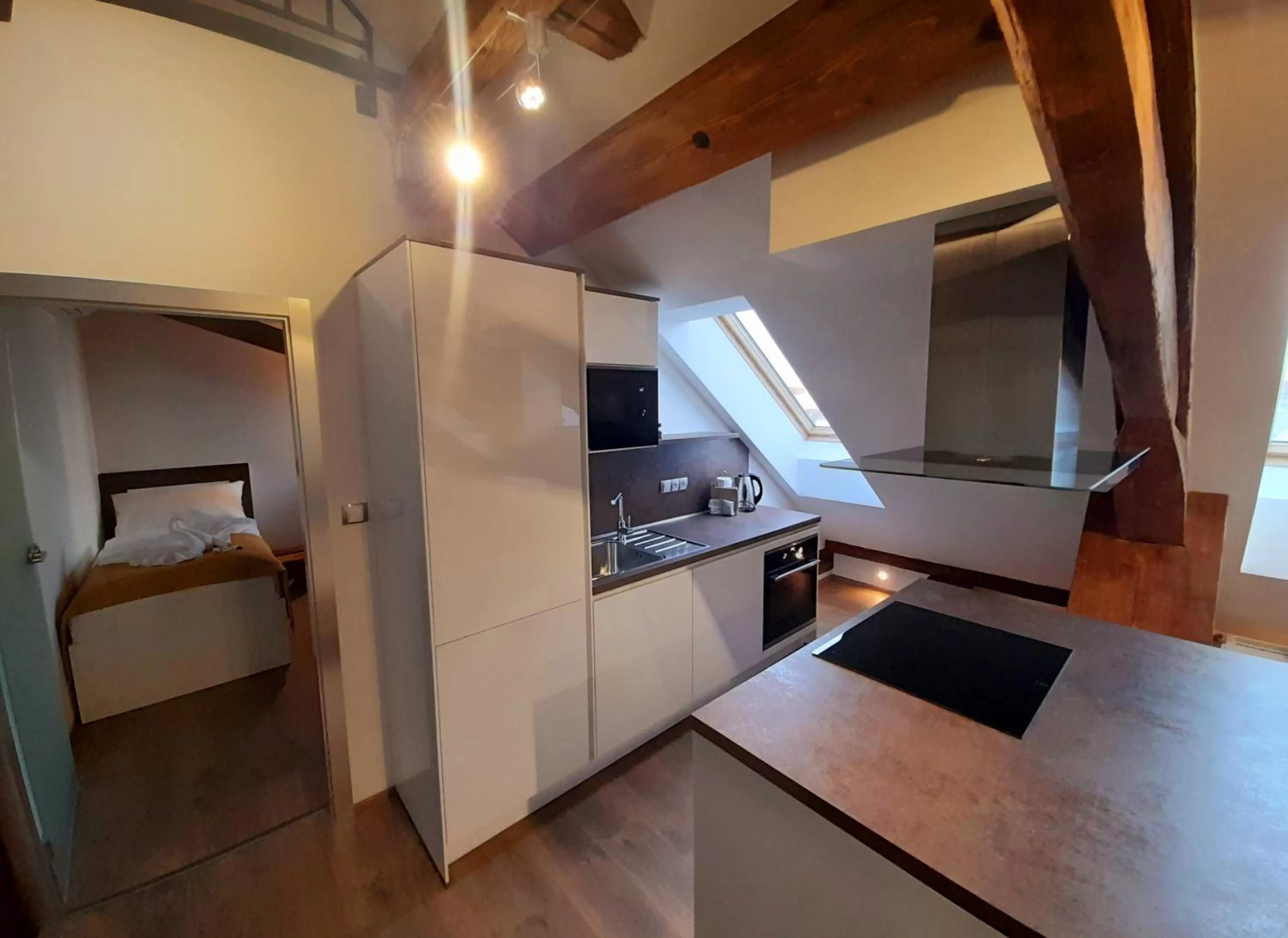 Bed in Residence Mariánská