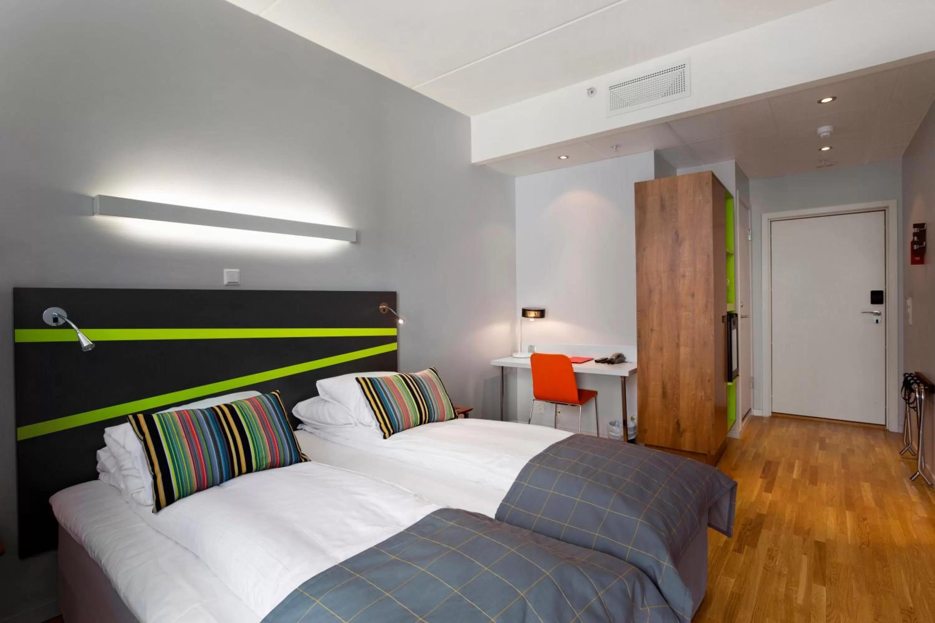 Bed in Thon Partner Hotel Ullevaal Stadion