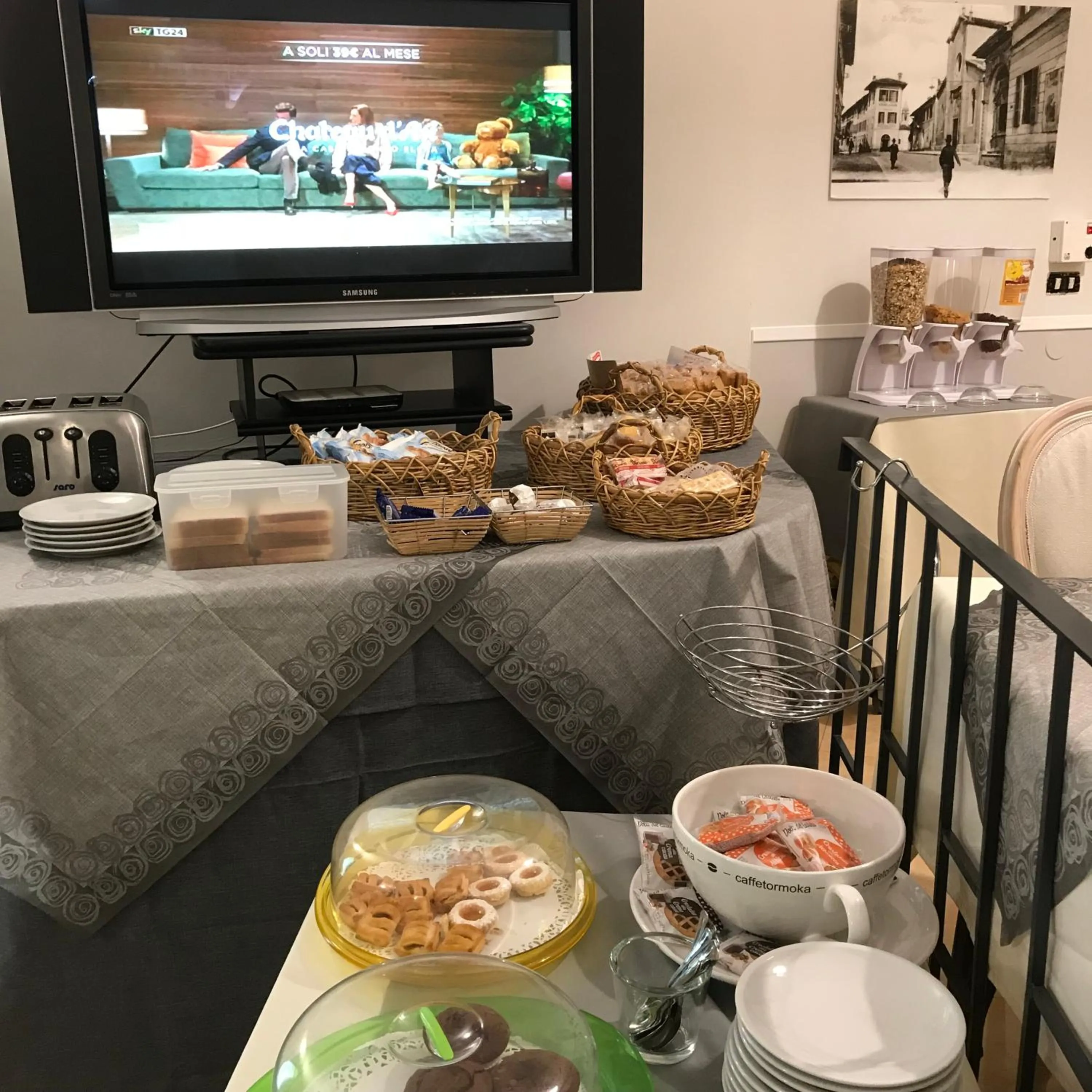 Breakfast in Hotel Spagna