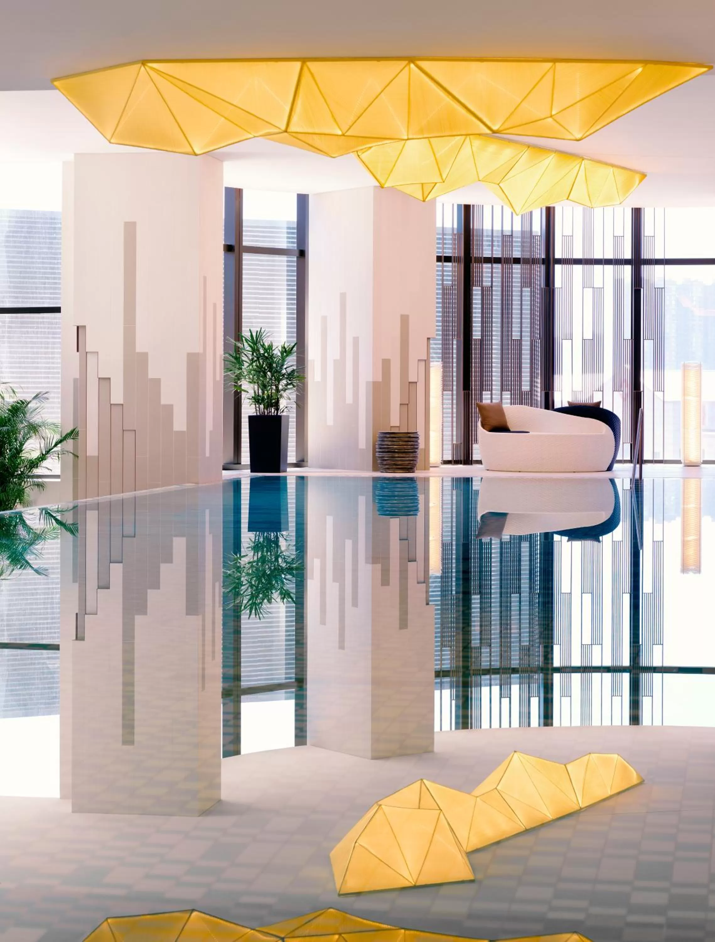 Swimming pool in Grand Hyatt Xi'an
