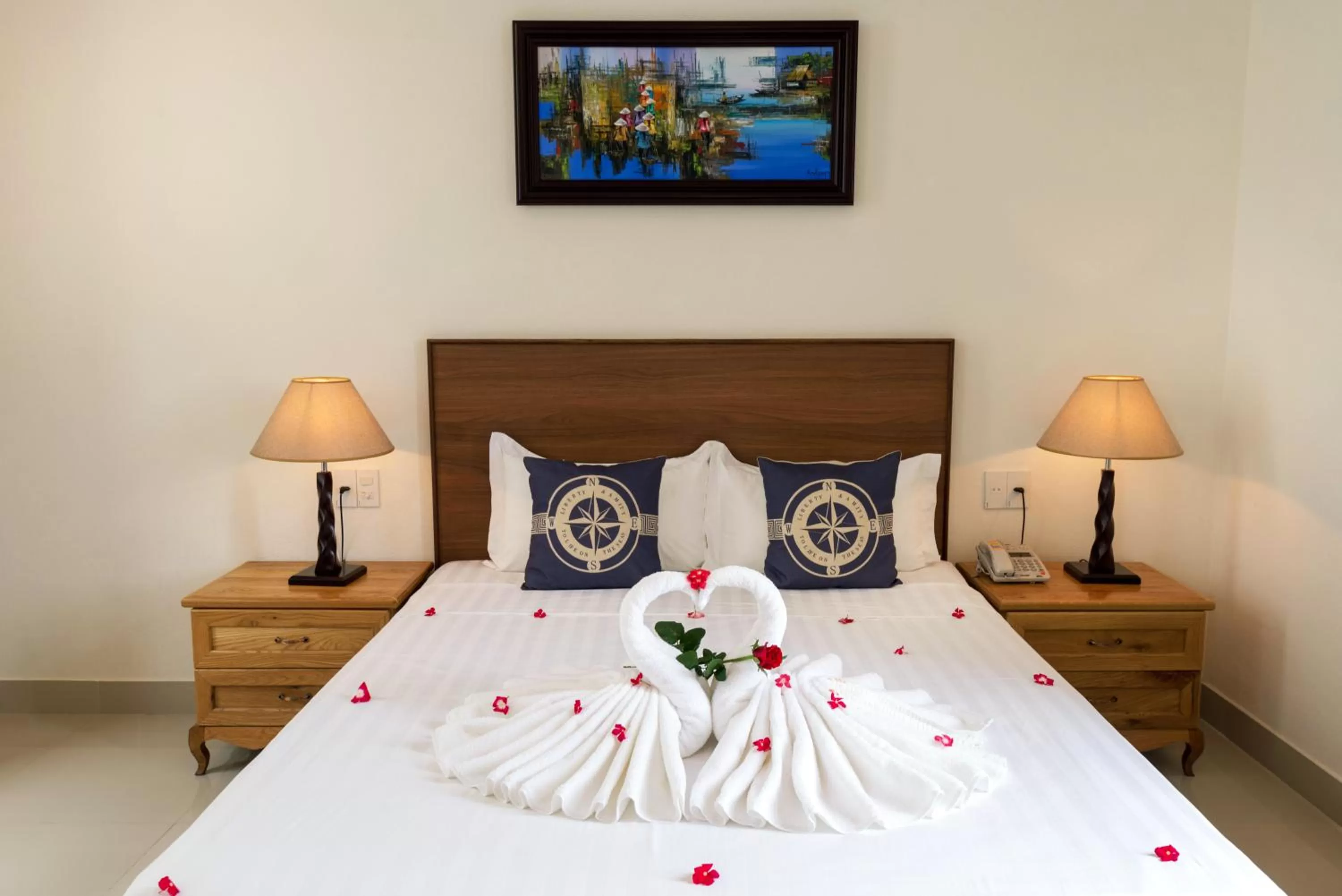 Decorative detail, Bed in Santa Sea Villa