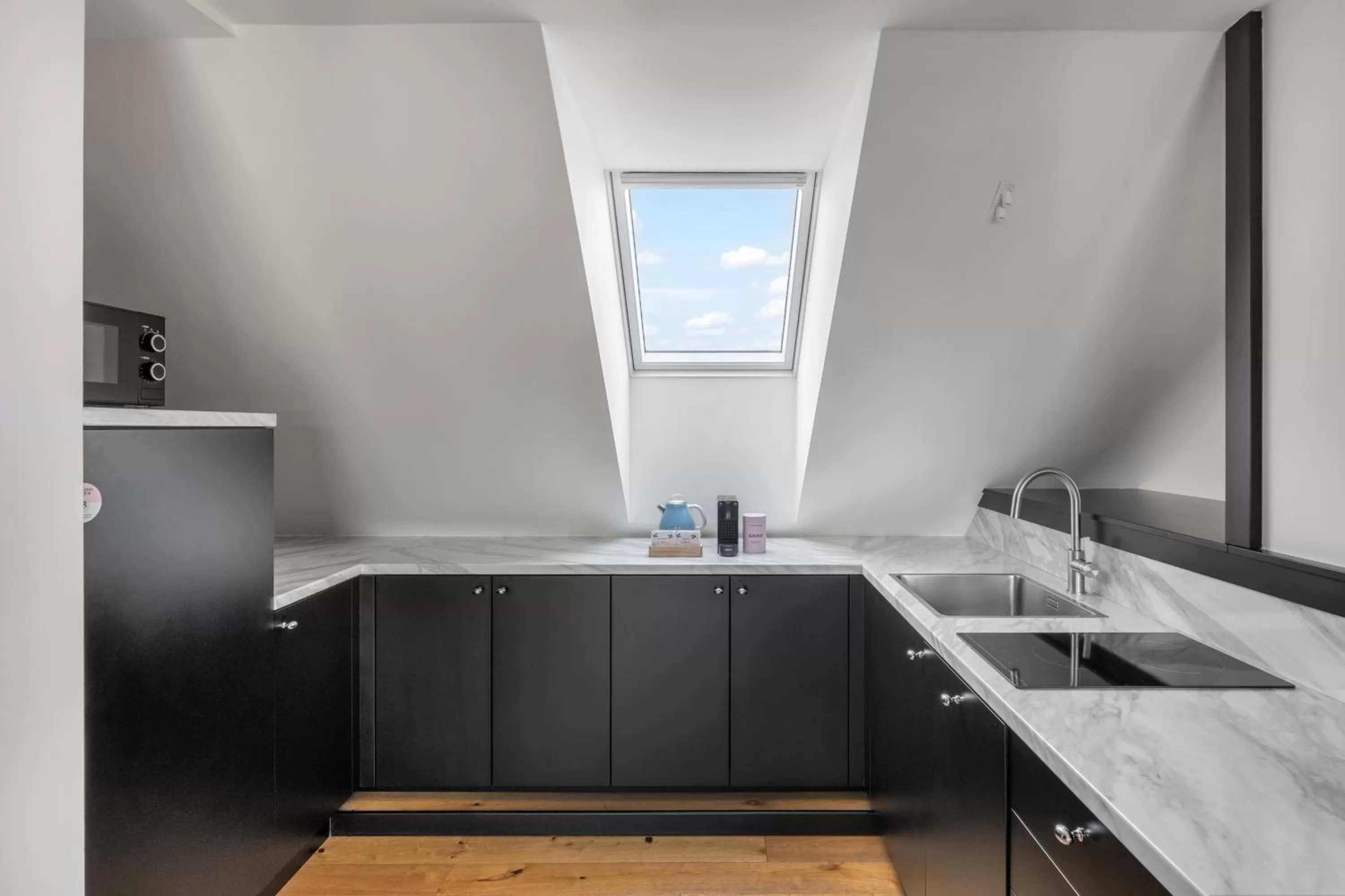 Kitchen or kitchenette in numa I Republika Rooms & Apartments