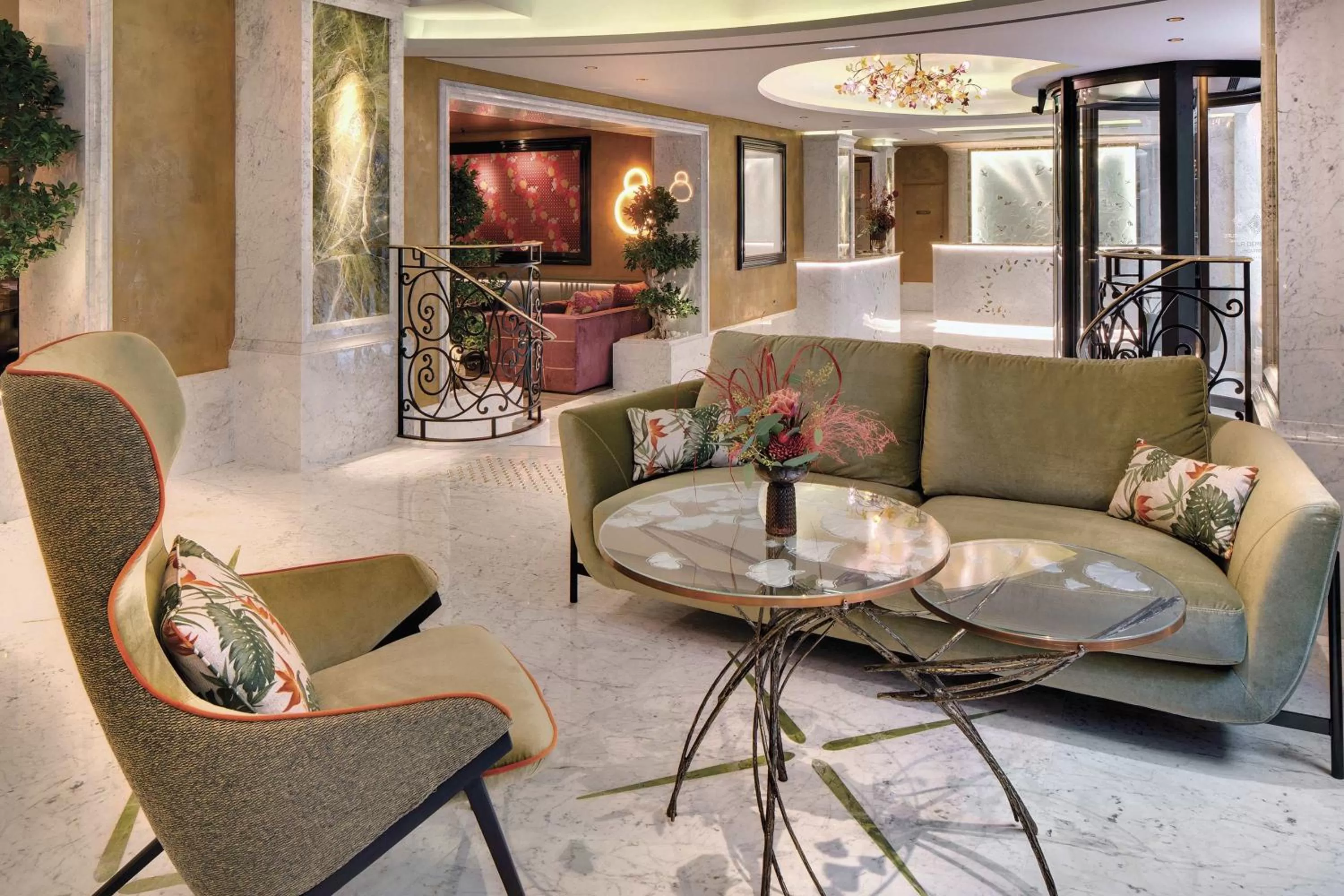 Lobby or reception in La Demeure Montaigne