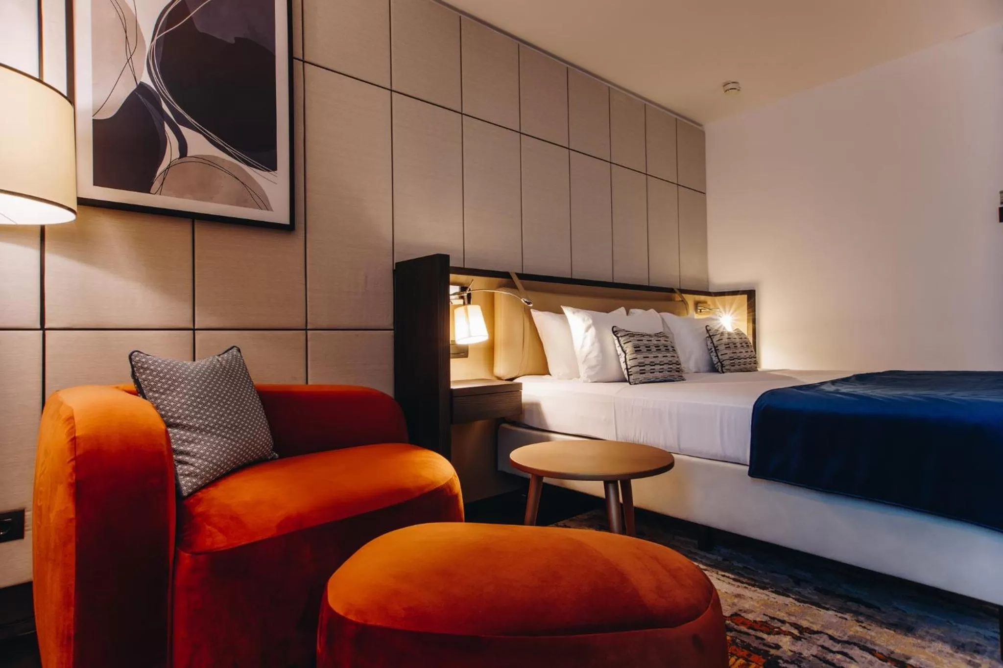 Photo of the whole room, Bed in Crowne Plaza Belgrade by IHG