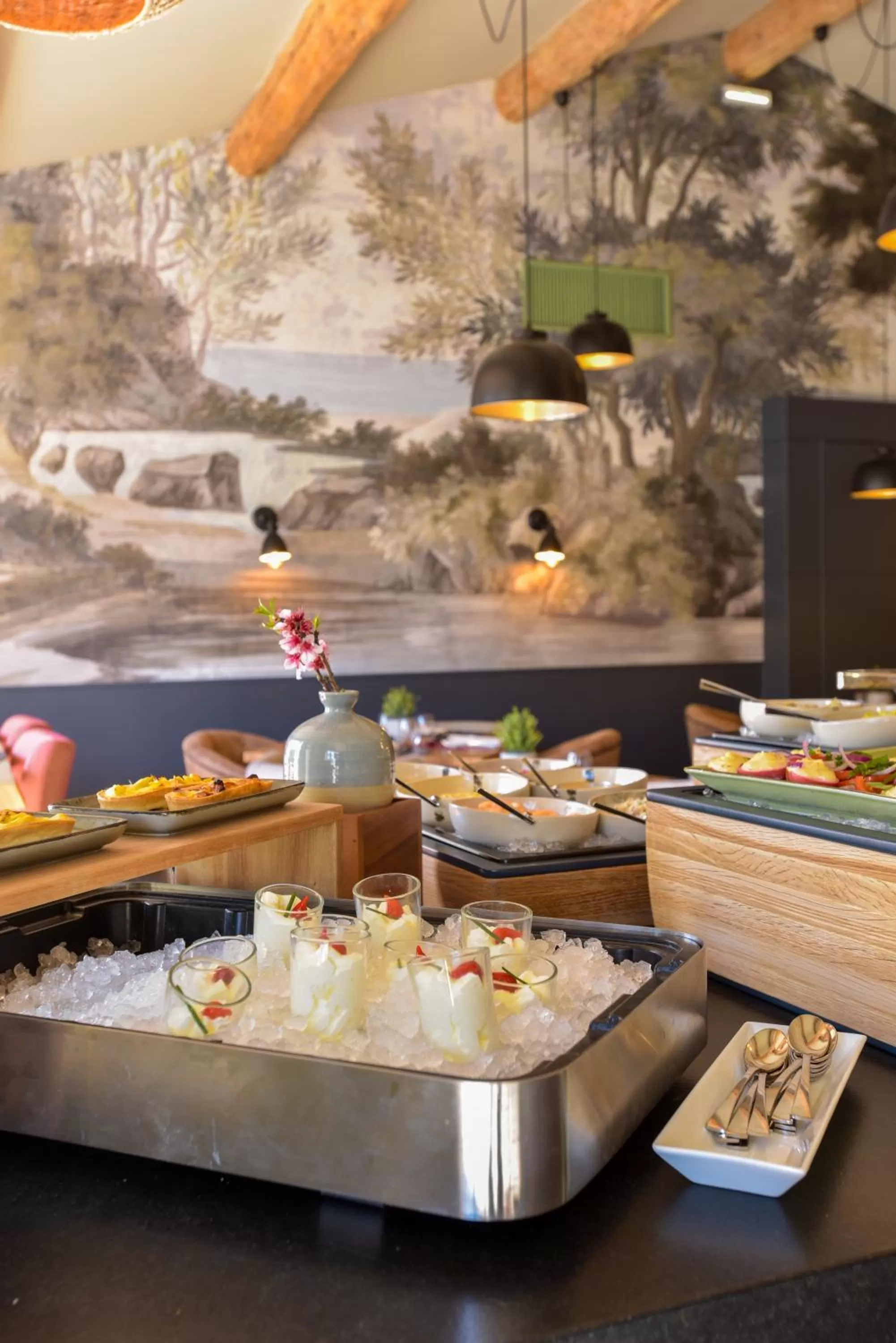 Food in Domaine la Pierre Blanche