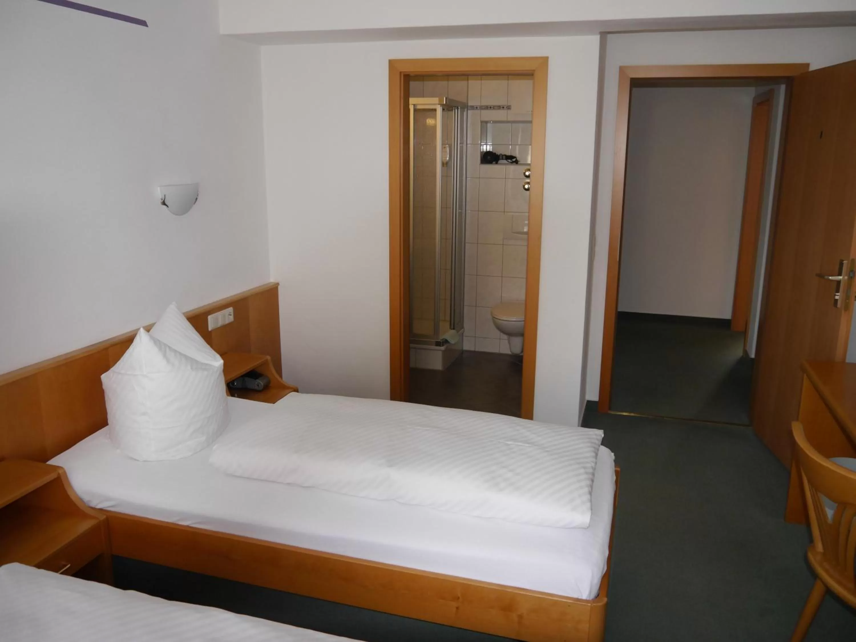 Bed in Gasthof Hotel Adler Inneringen