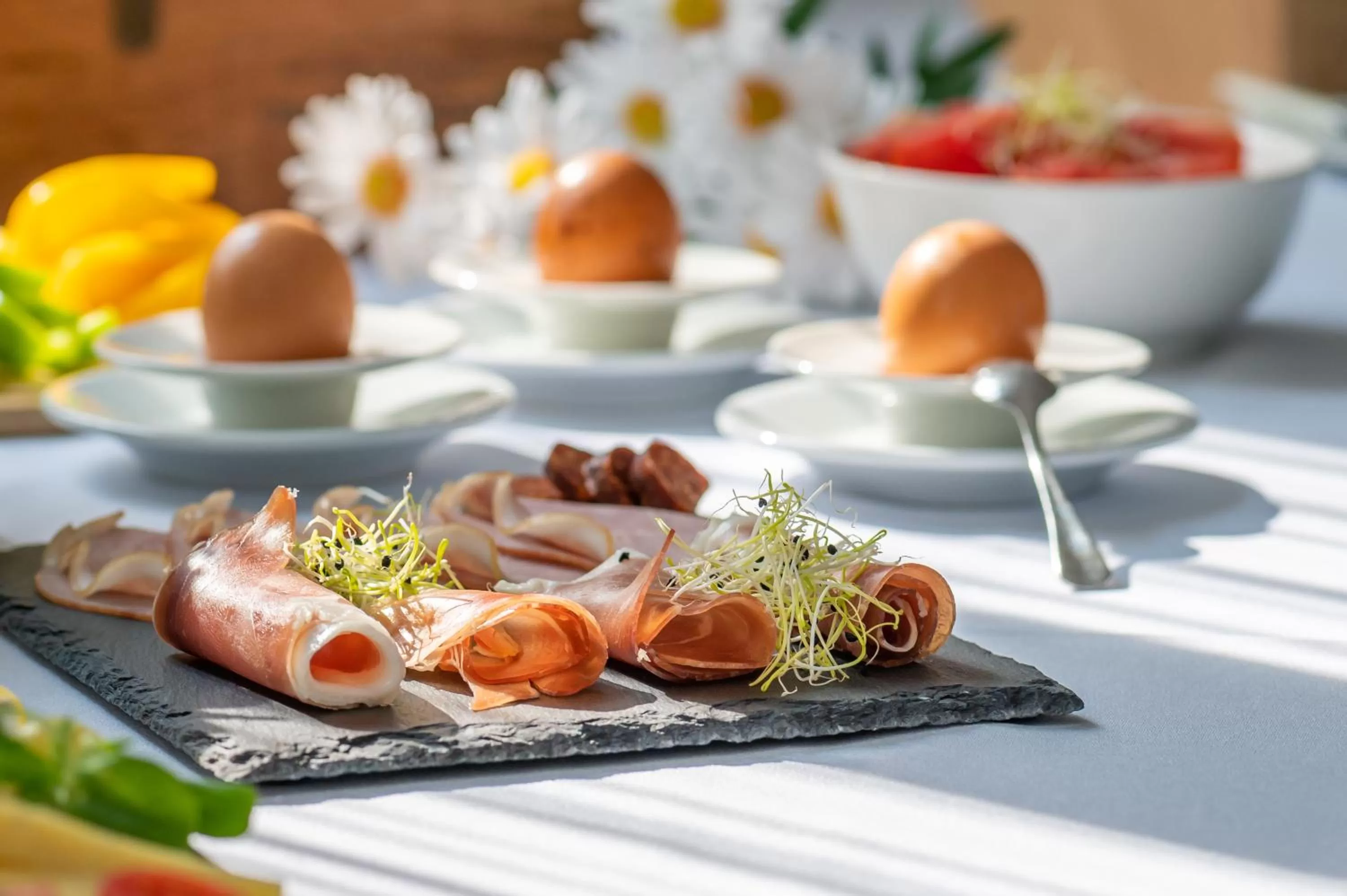 Buffet breakfast in Botrytis Borhotel