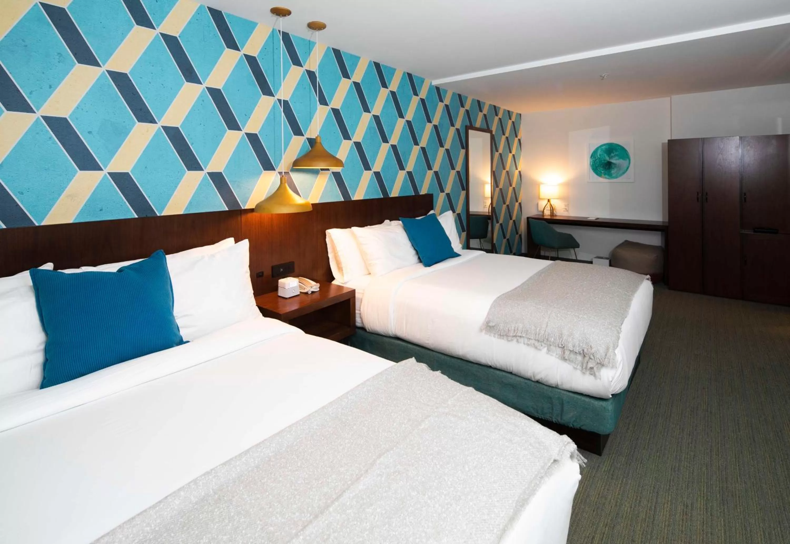 Bedroom, Bed in Unscripted Durham, Part of JDV by Hyatt