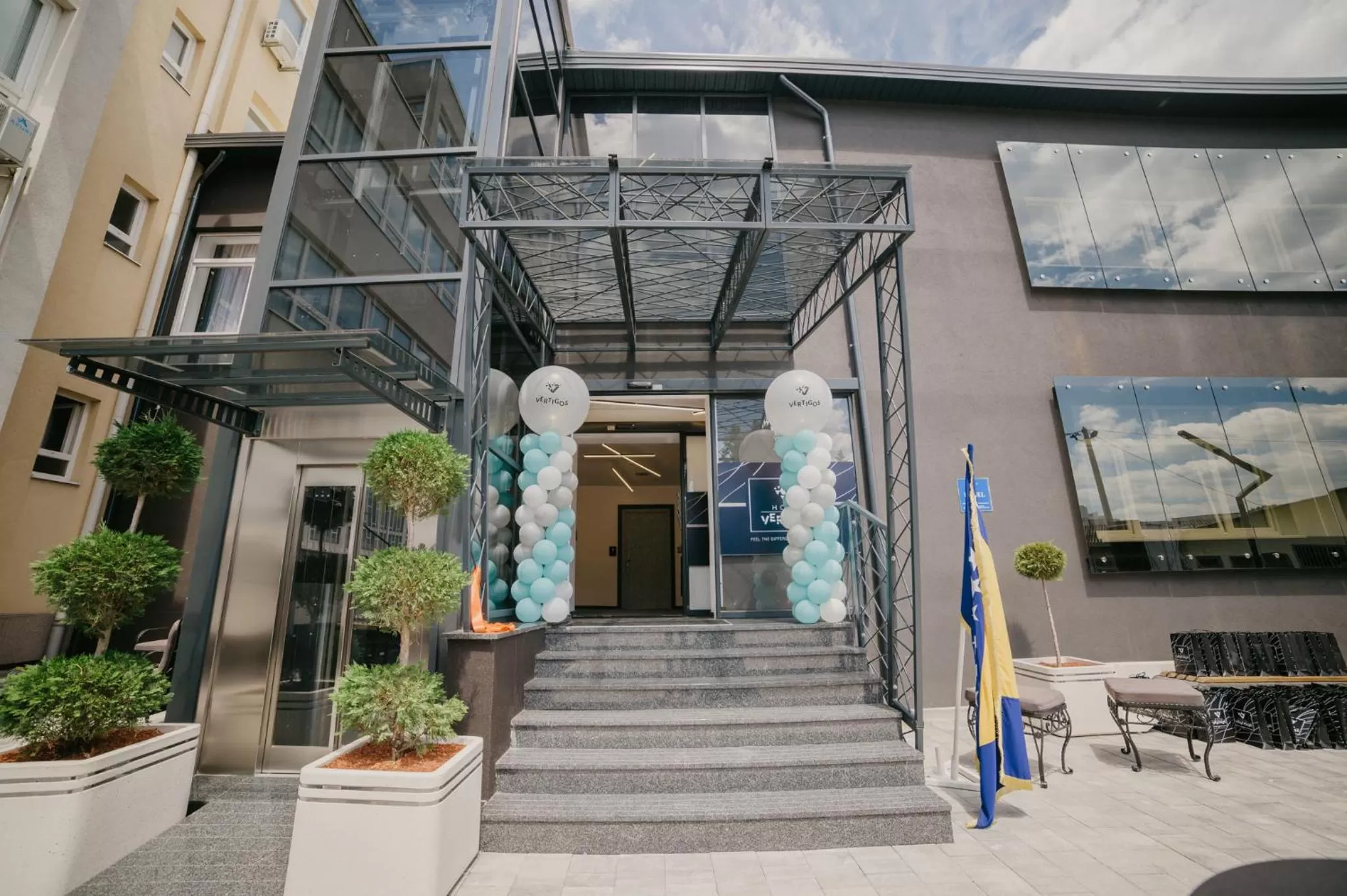 City view in Hotel Vertigos