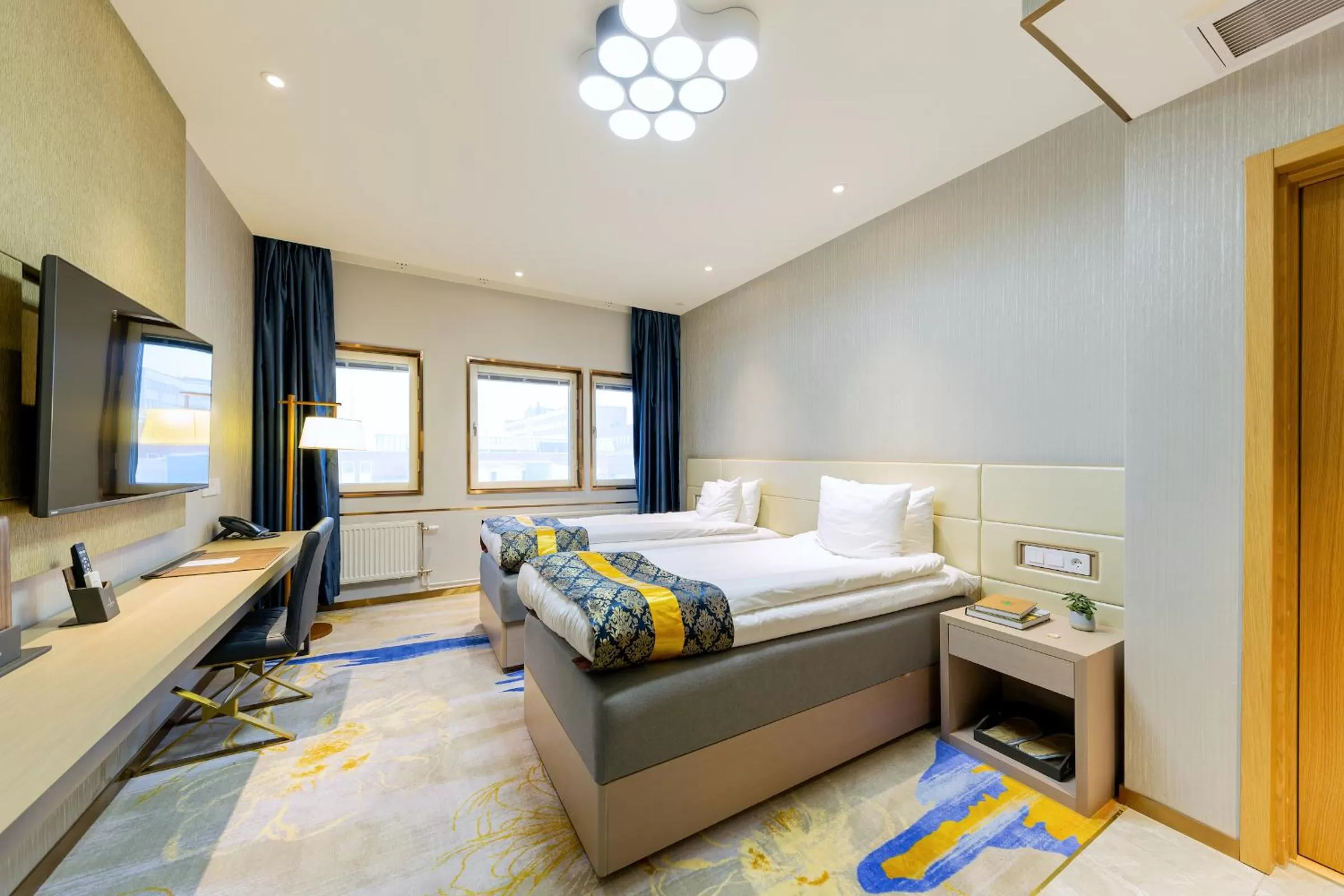 Bed in Livington Hotel