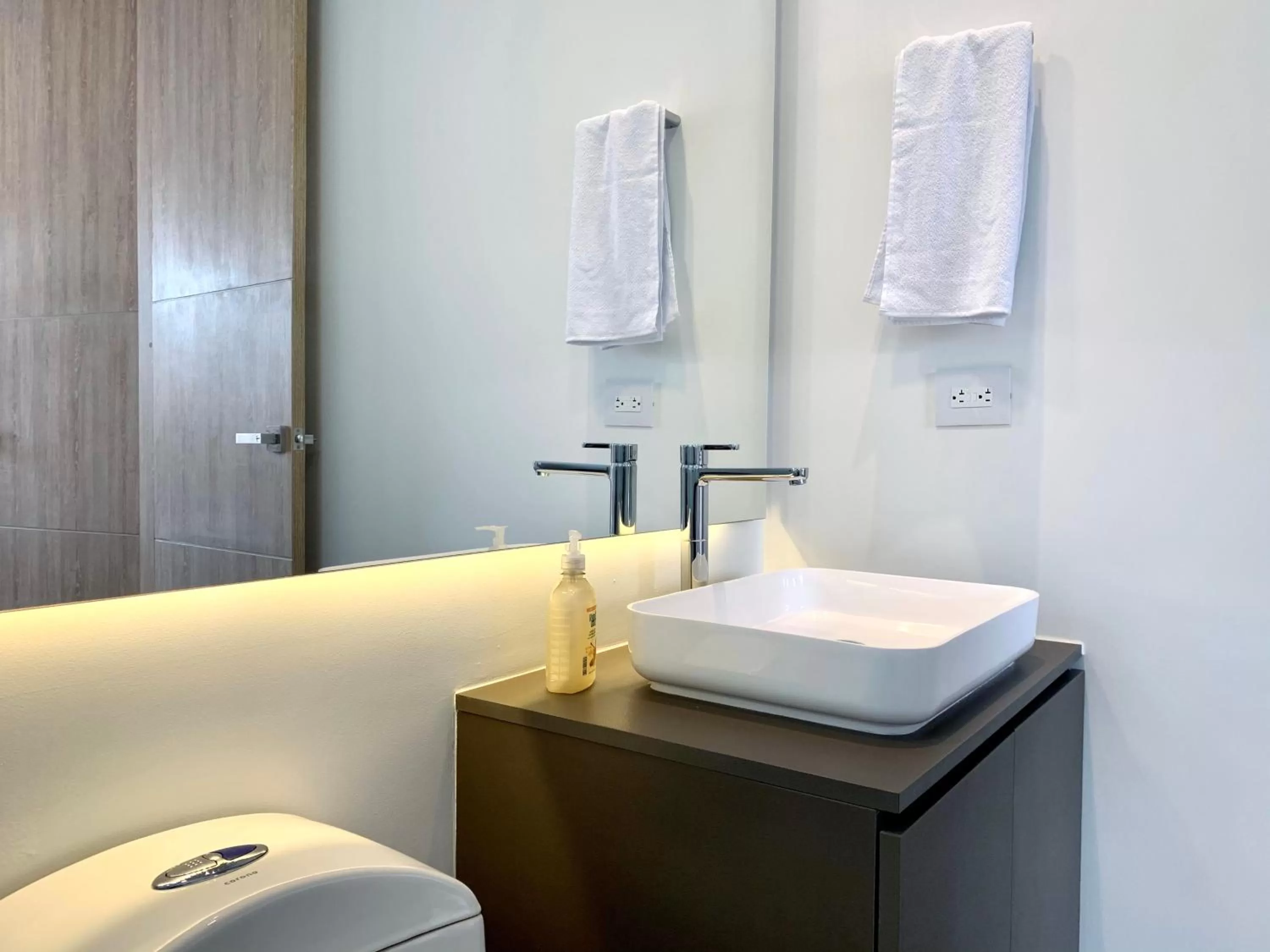 Bathroom in Kubik apartments in Exclusive Virrey