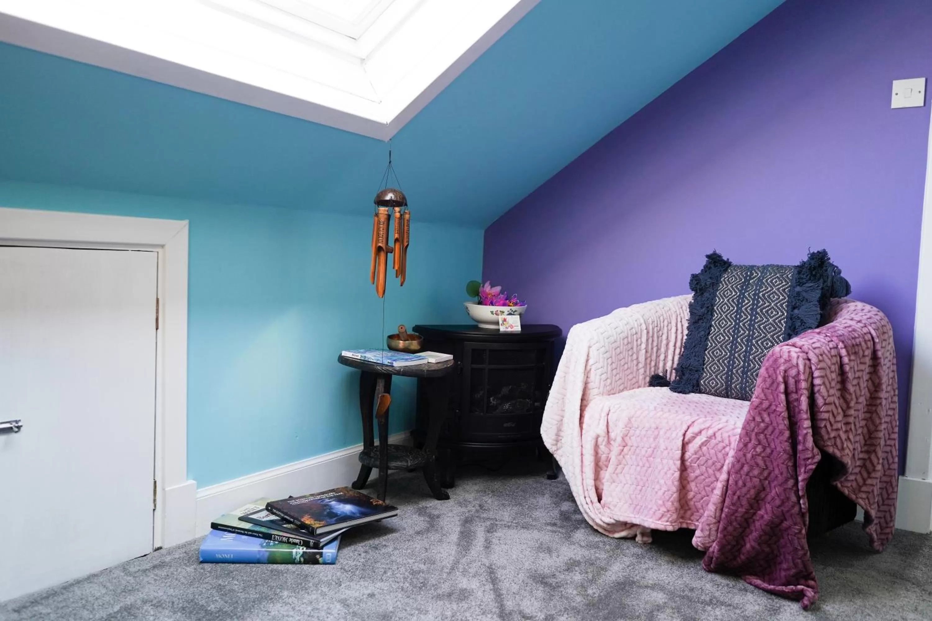 Seating area in The Art Bank