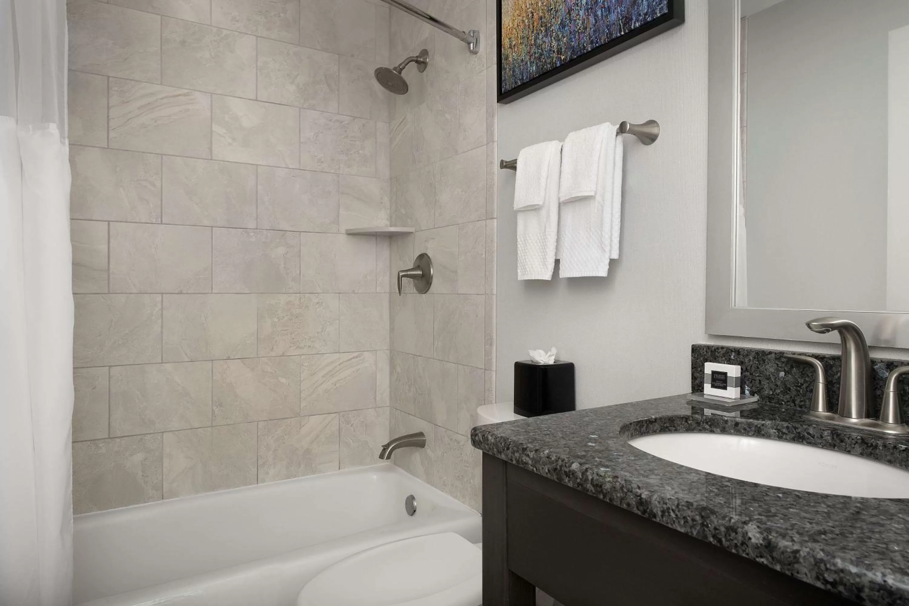 Shower in West End Washington DC, Tapestry Collection by Hilton