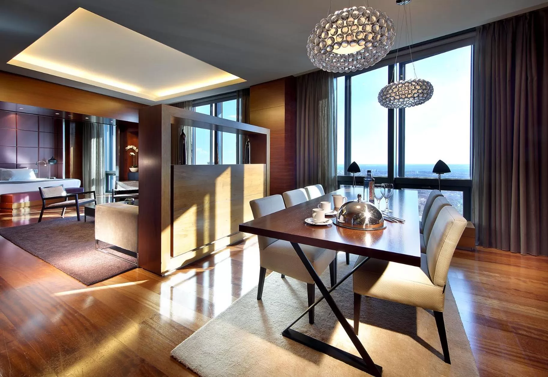 Photo of the whole room in Eurostars Madrid Tower