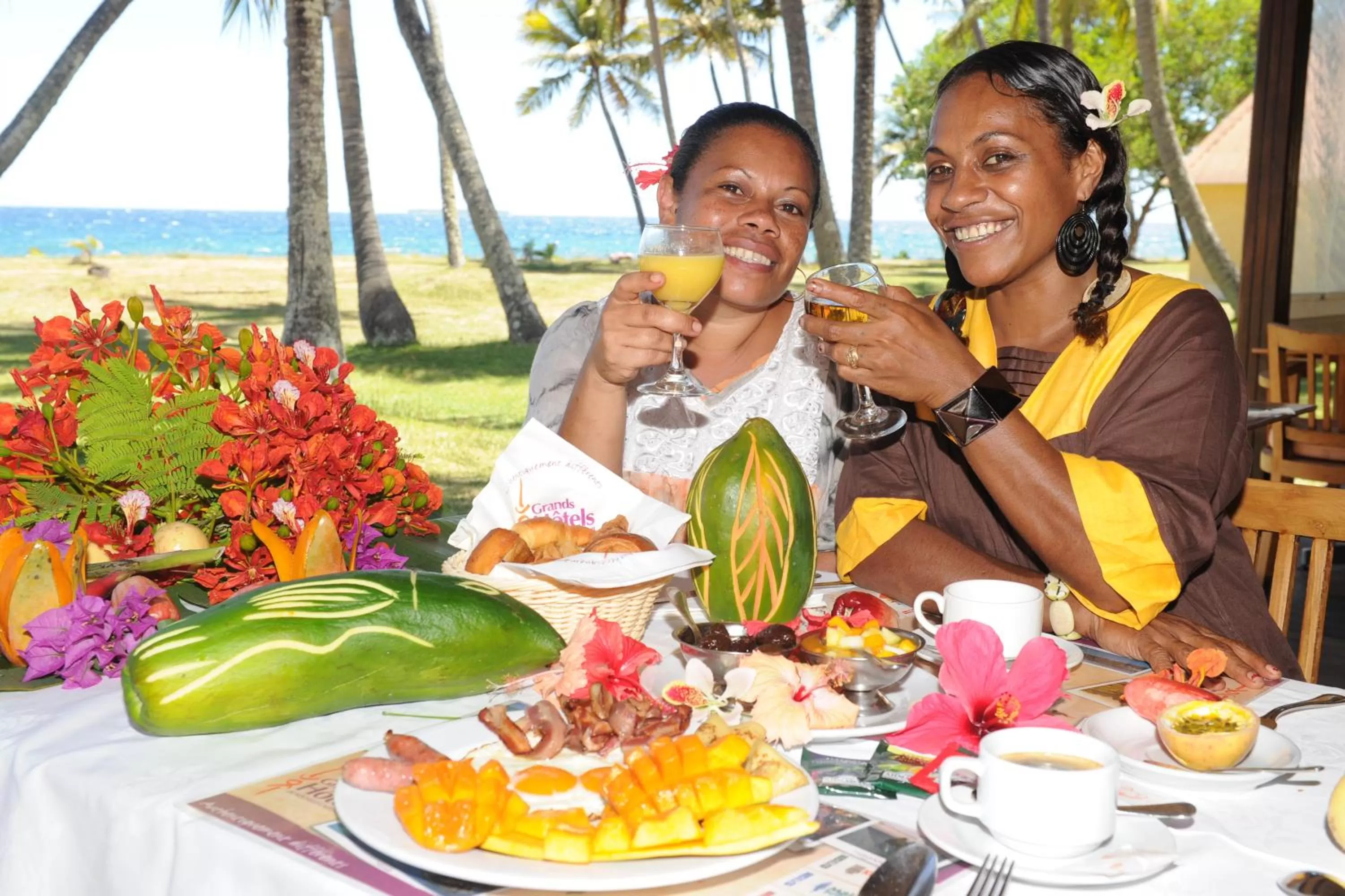 Guests in Hotel Koulnoue Village