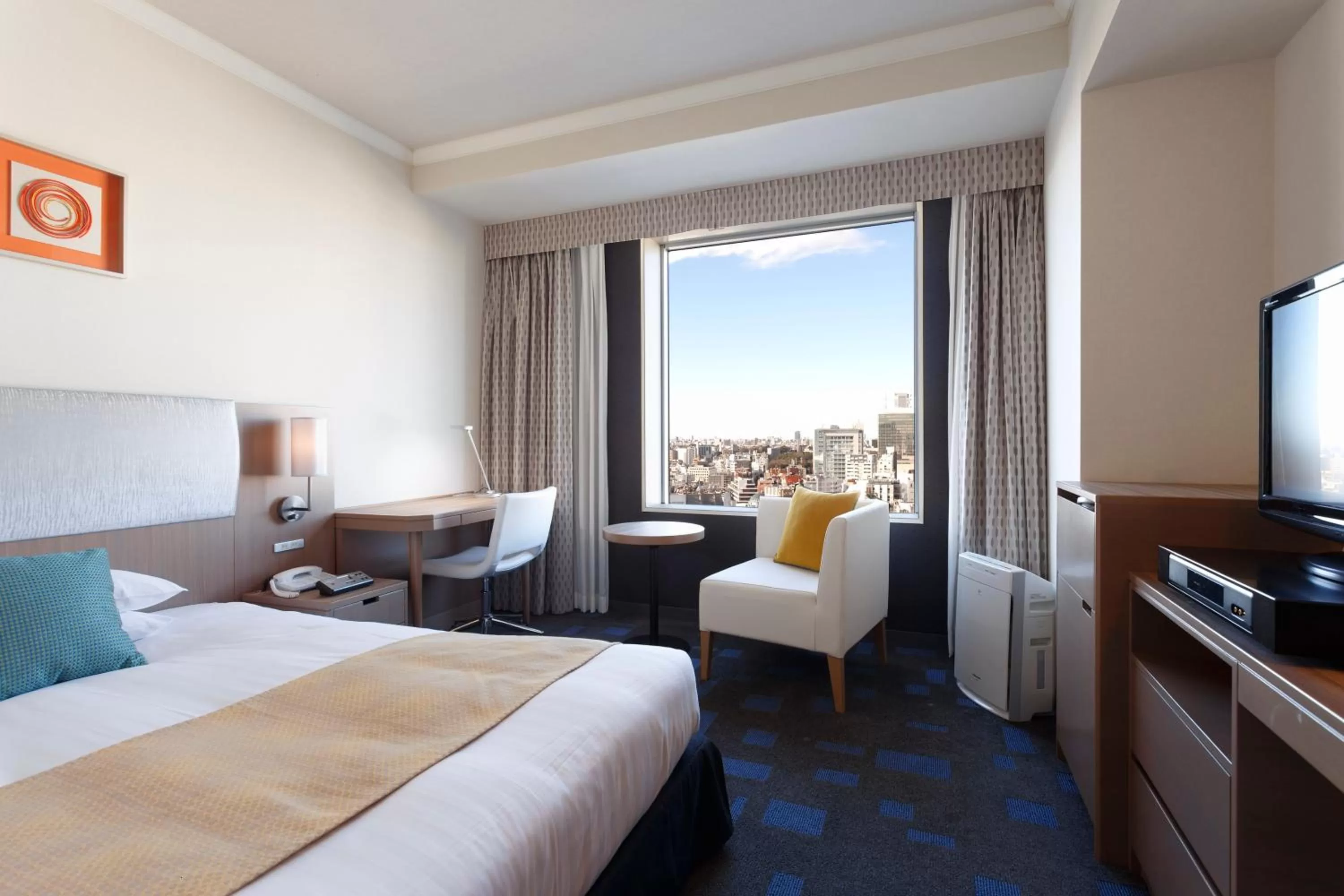 Bedroom, Bed in Shibuya Excel Hotel Tokyu