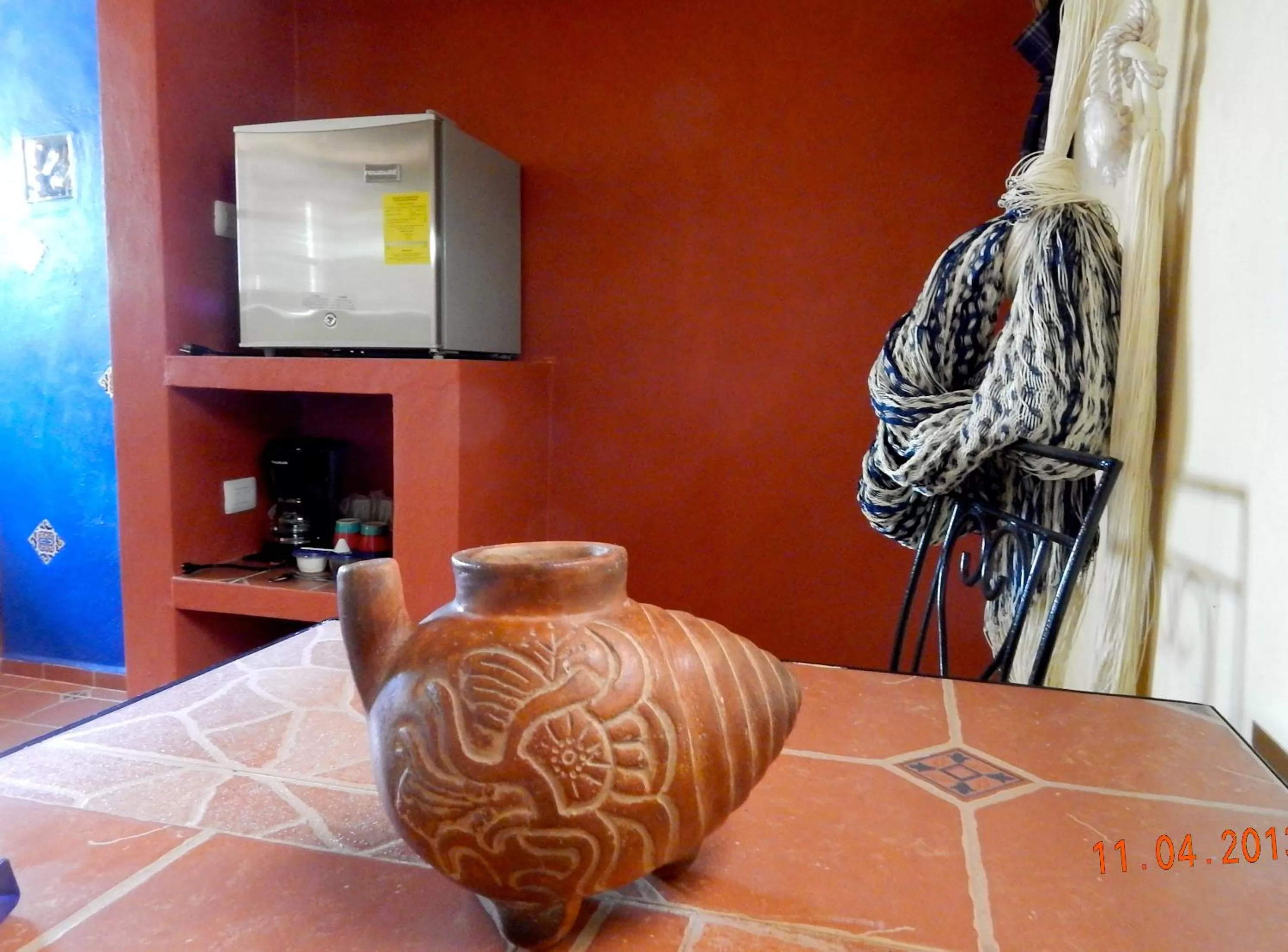 Decorative detail, Seating Area in The Pickled Onion Eco-Boutique B&B