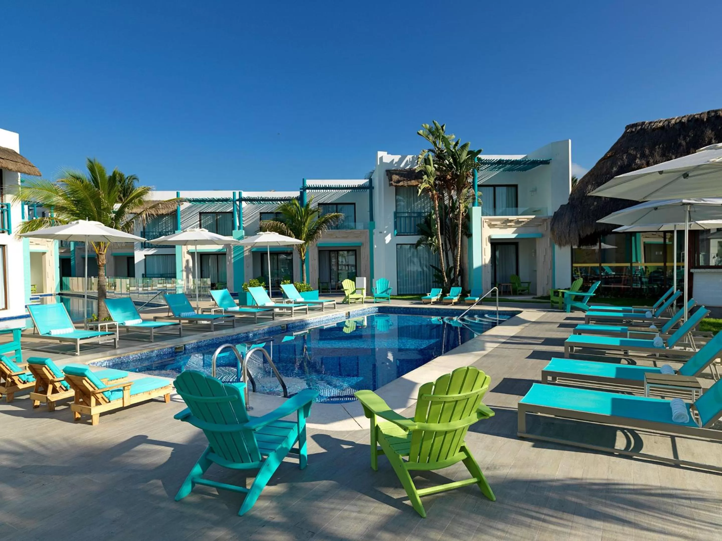 Property building in Margaritaville Island Reserve Riviera Cancún - A Karisma All-Inclusive Experience for All