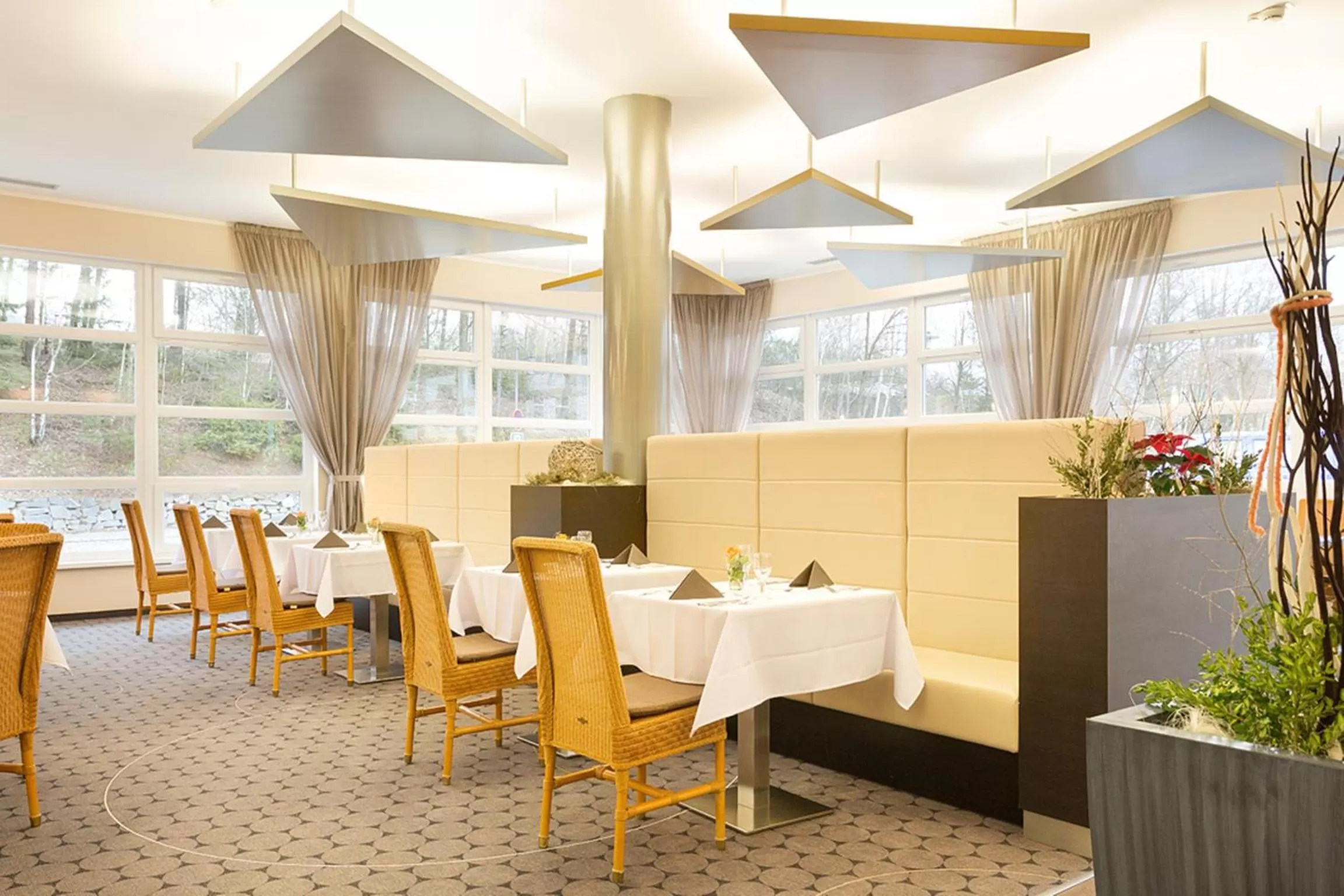 Restaurant/places to eat in Kurhotel Pyramide Sibyllenbad