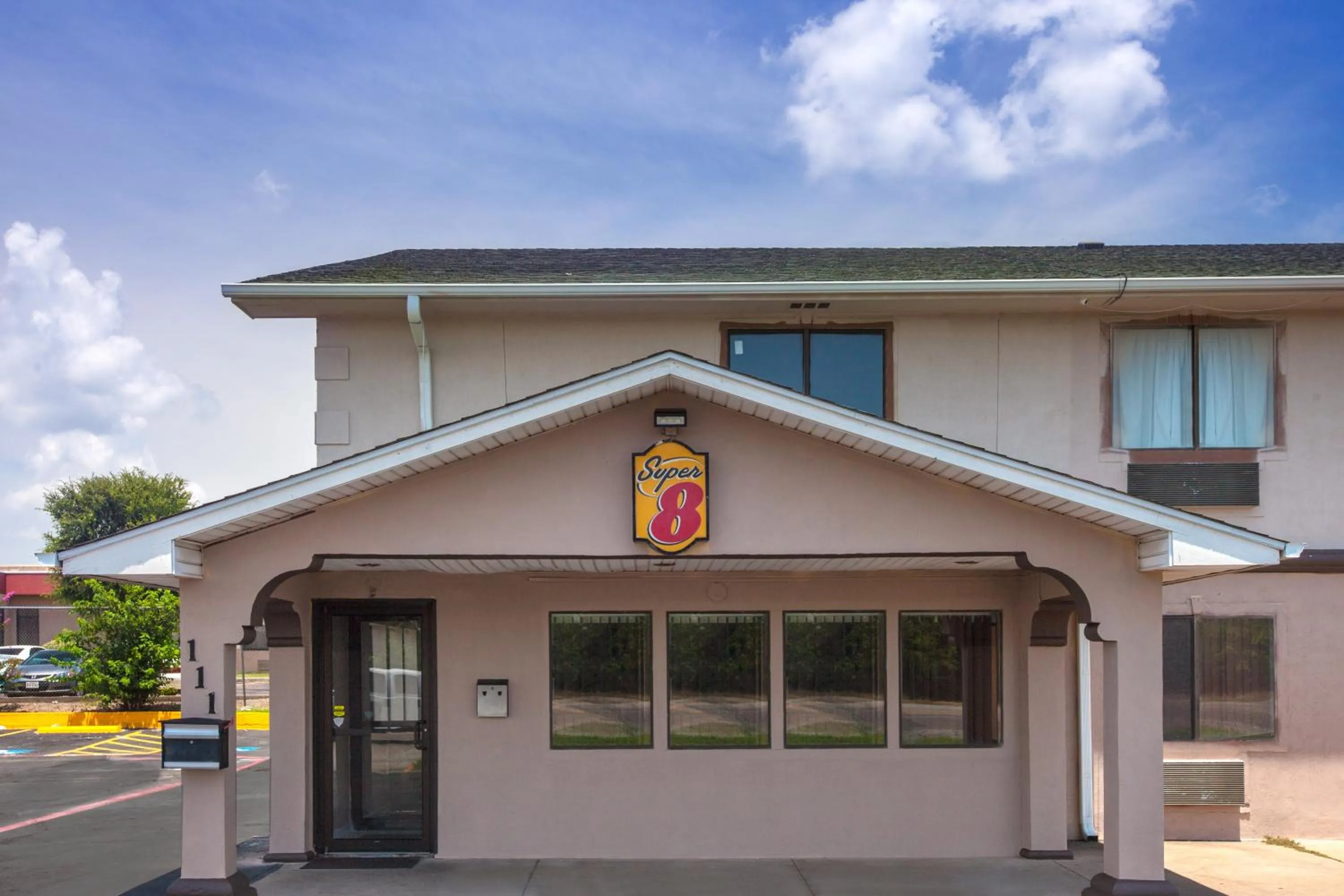 Property building in Super 8 by Wyndham Sherman