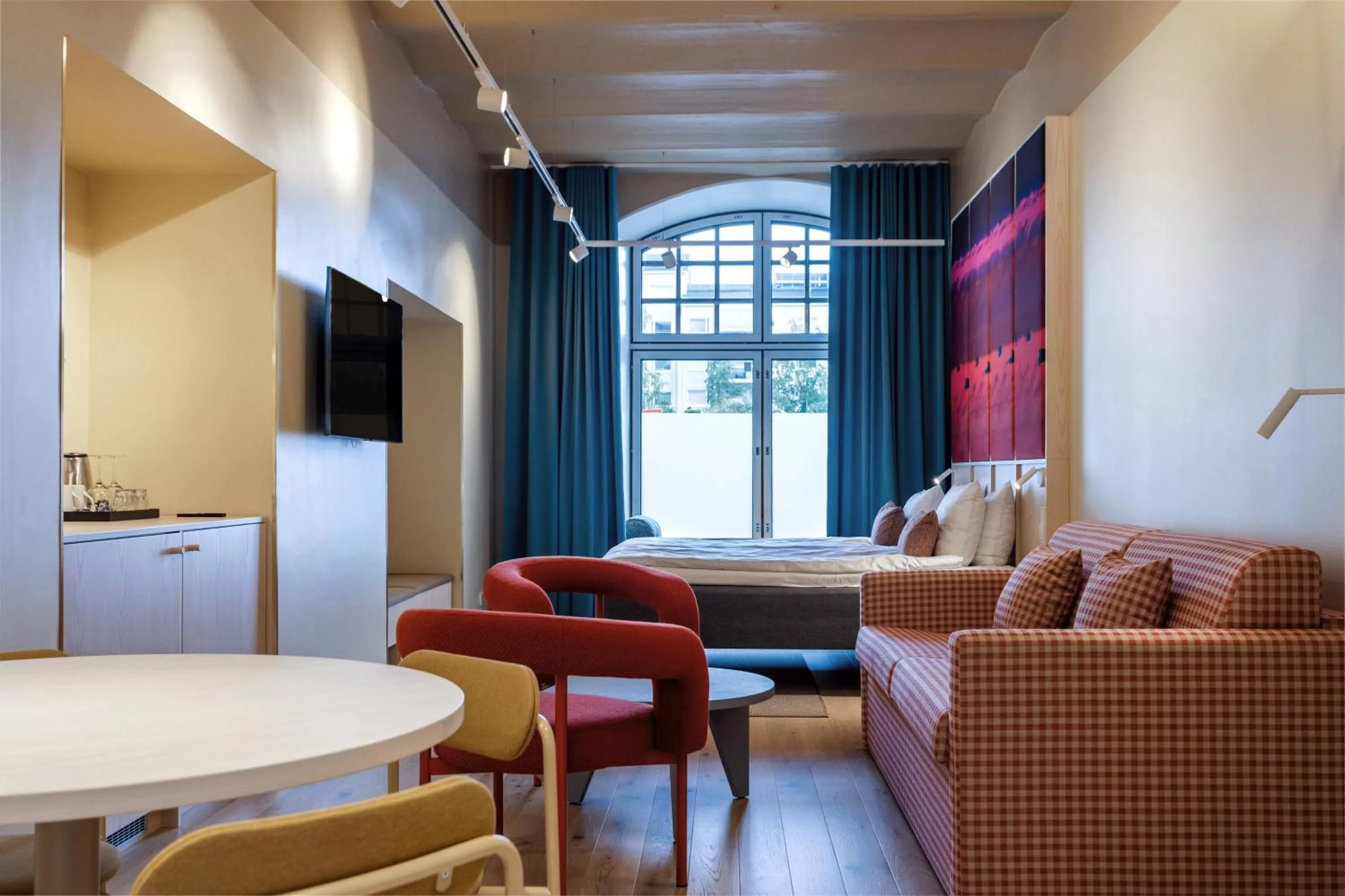 Bedroom, Bed in Holiday Club Tampereen Kehräämö