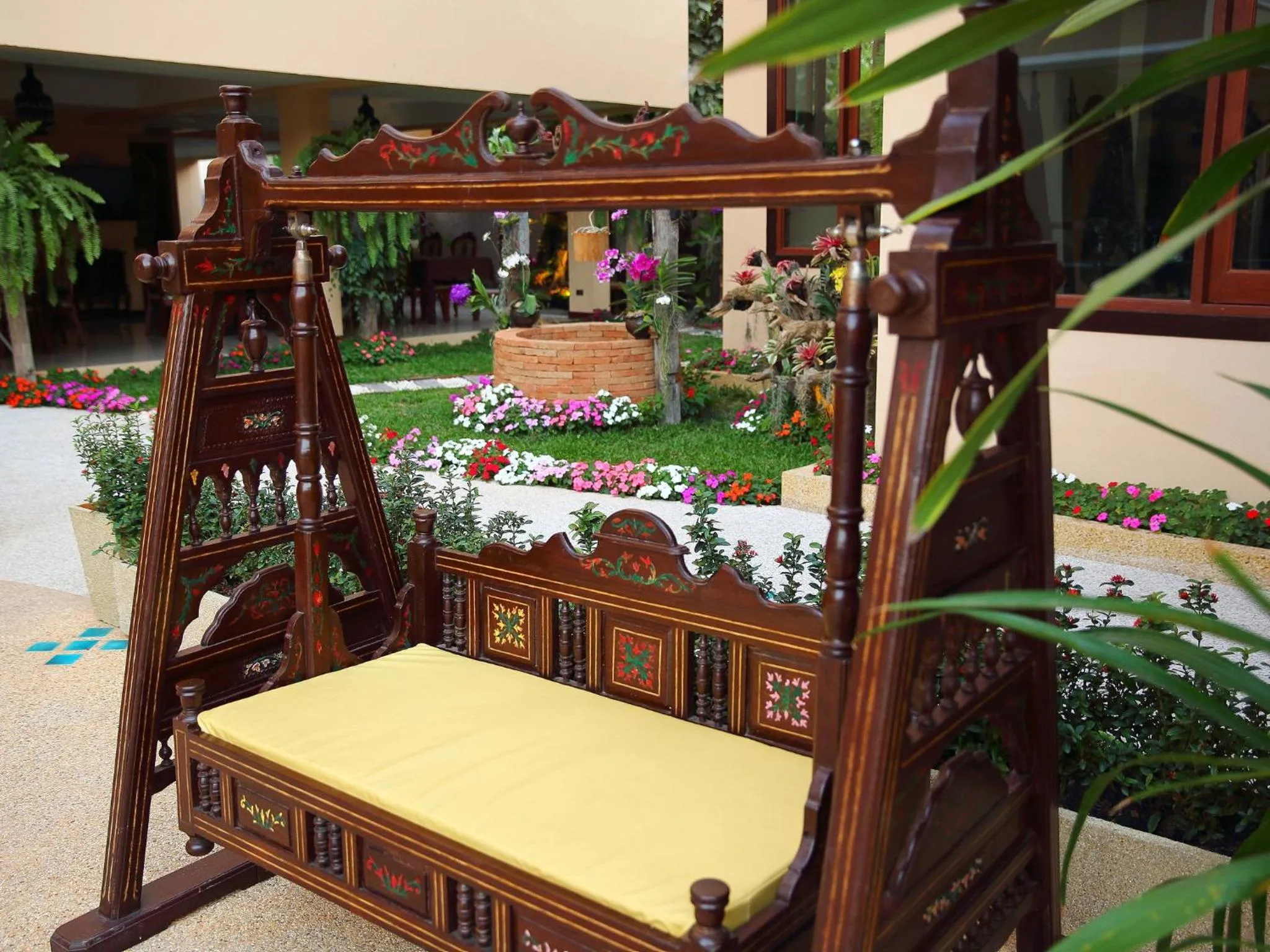 Decorative detail in At Chiang Mai Hotel