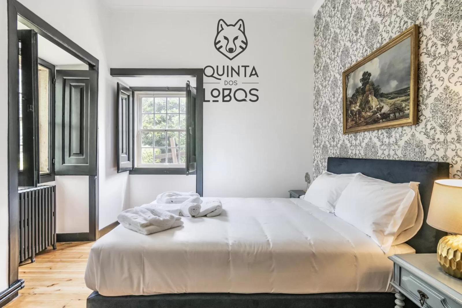 Bedroom, Bed in Quinta dos Lobos Boutique Hotel - Nature Experience