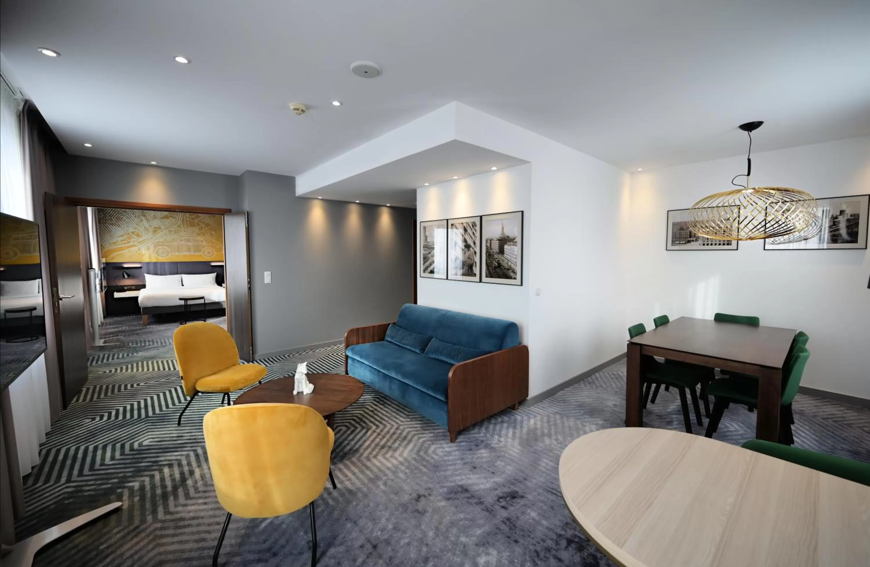 Bed in Mercure Warszawa Grand