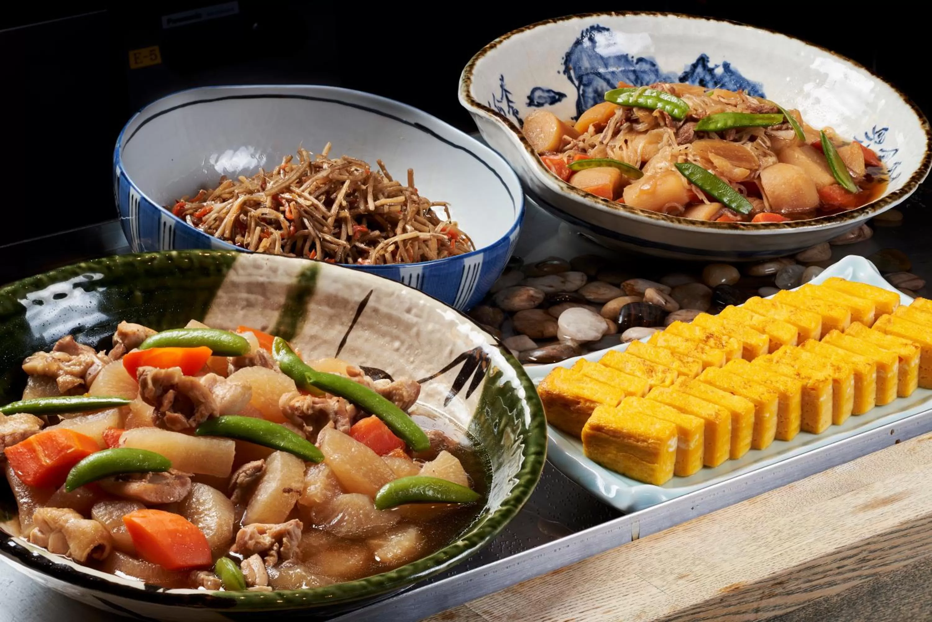 Buffet breakfast in La Vista Hakodate Bay