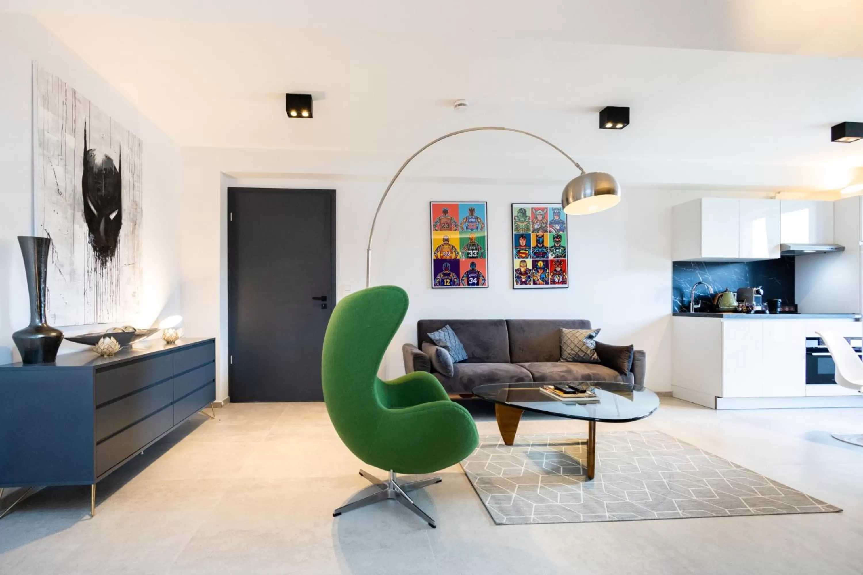 Living room in Eco Smart Apartments Premium City