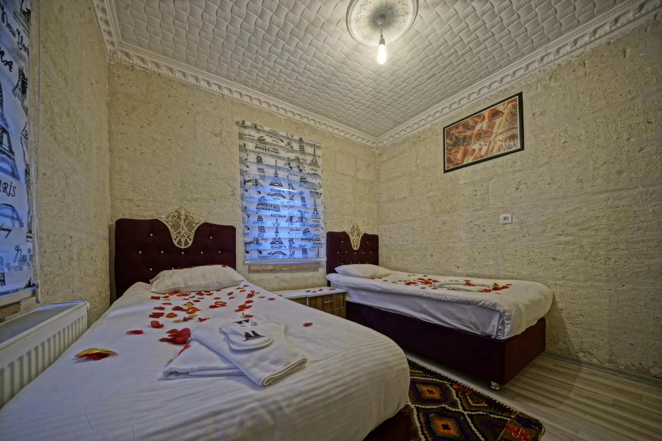 Bed in Epoch Stone House