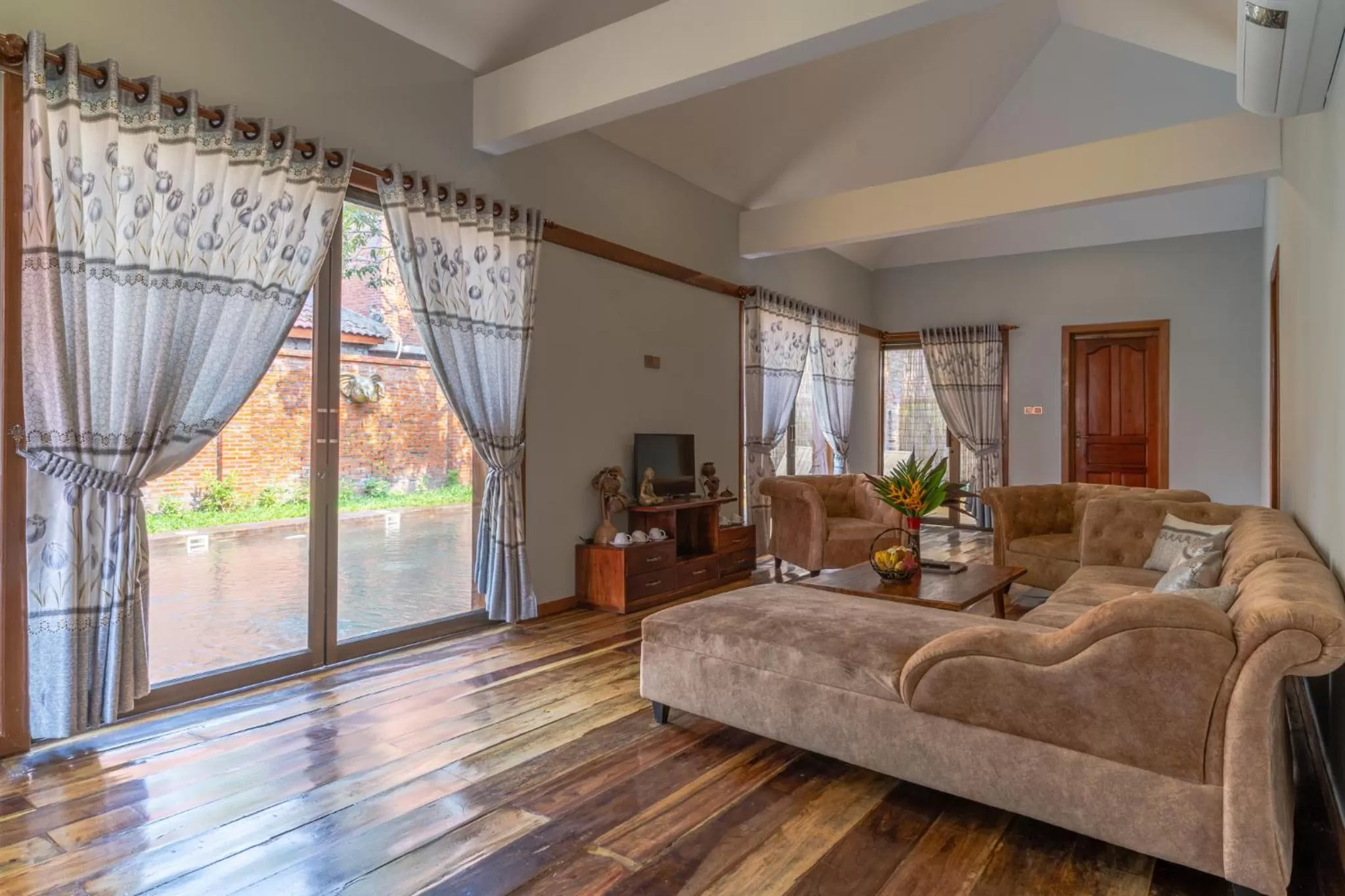Living room in Authentic Khmer Village Resort