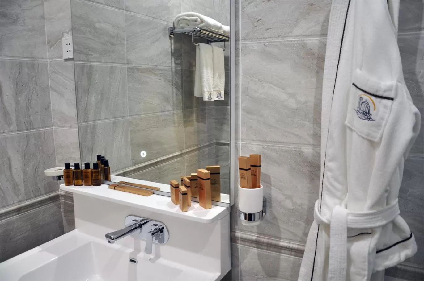 Bathroom in Parliament Palace Hotel