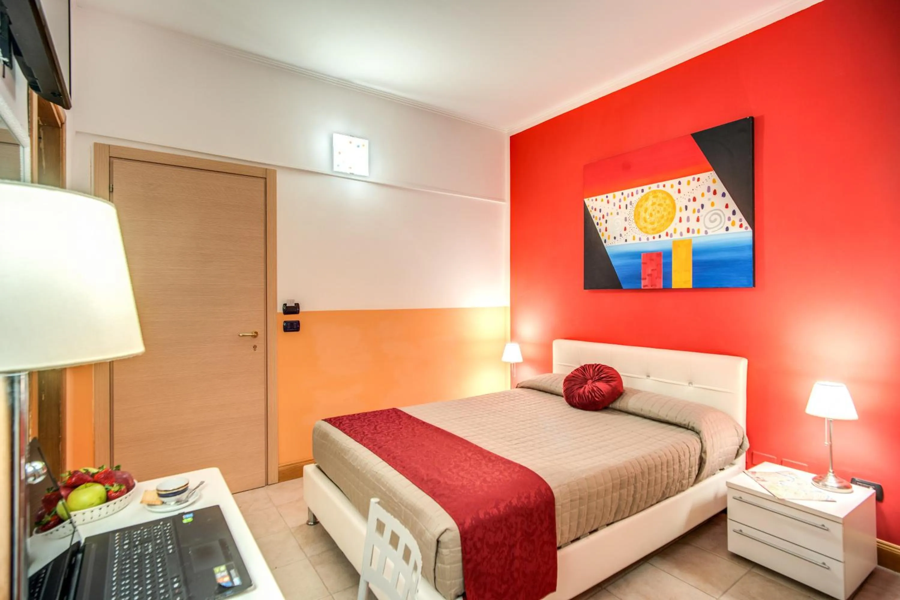 Bedroom, Bed in Magnifico Rome