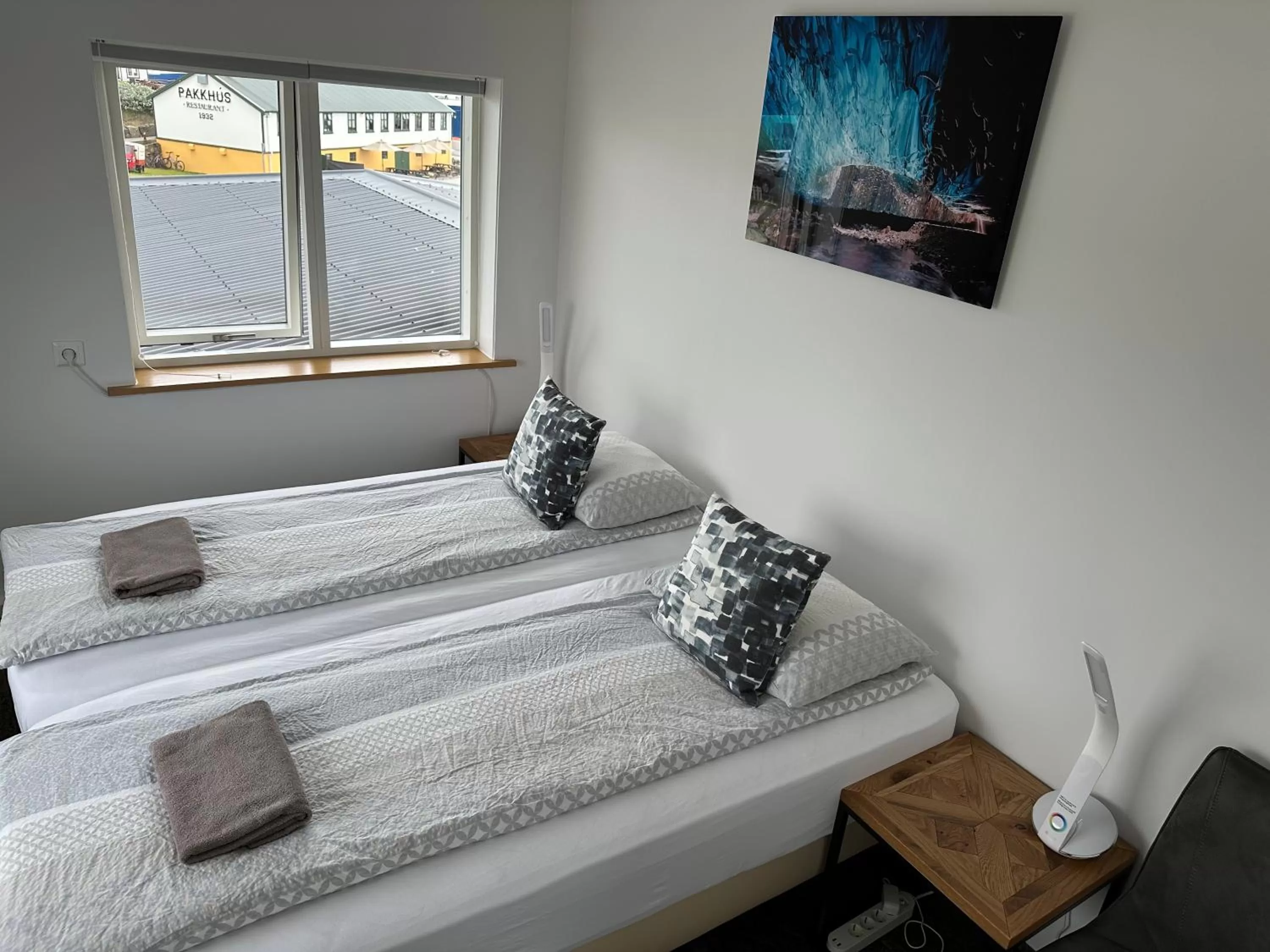 Bed in Guesthouse Dyngja