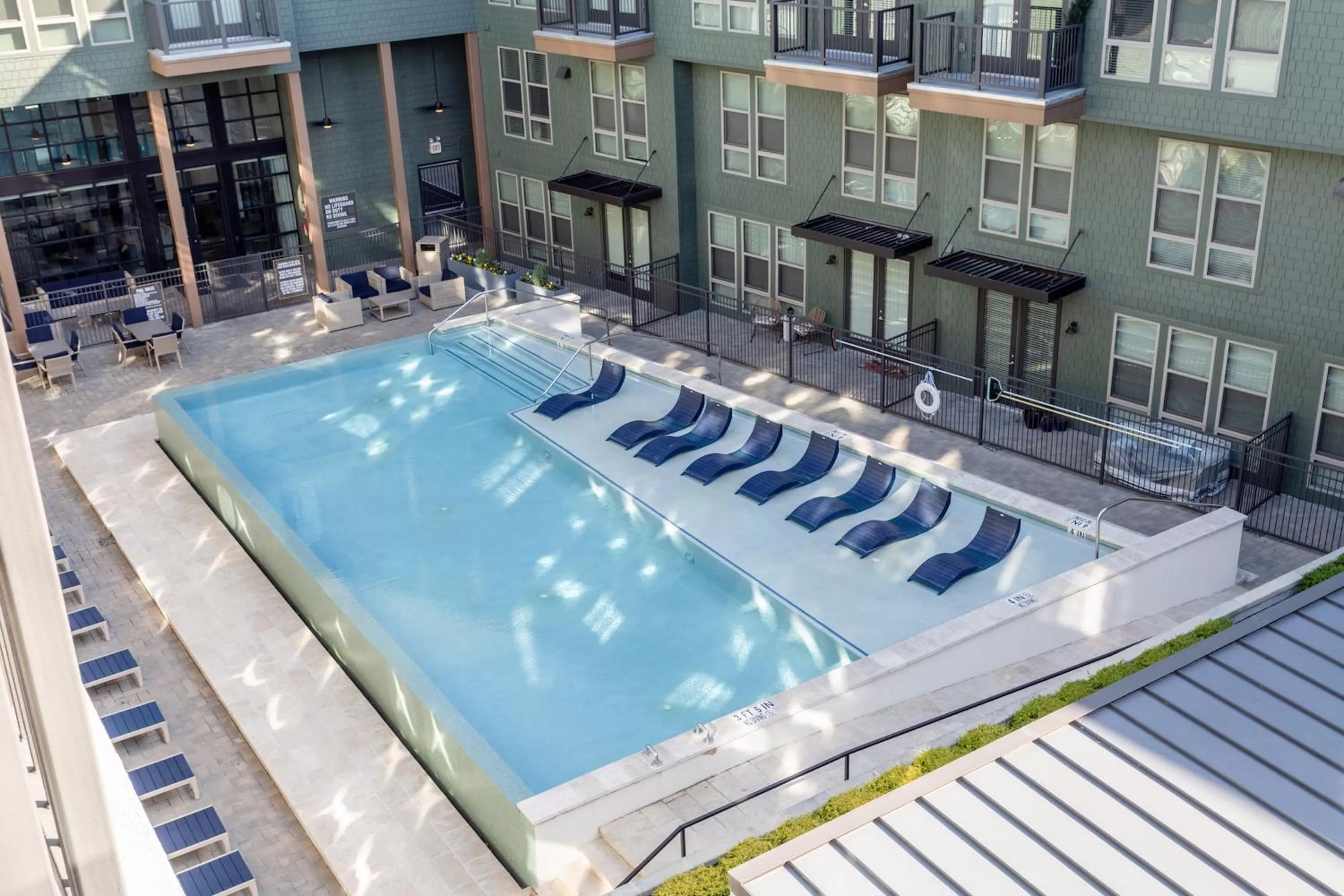 Pool View in Kasa Greenville Dallas