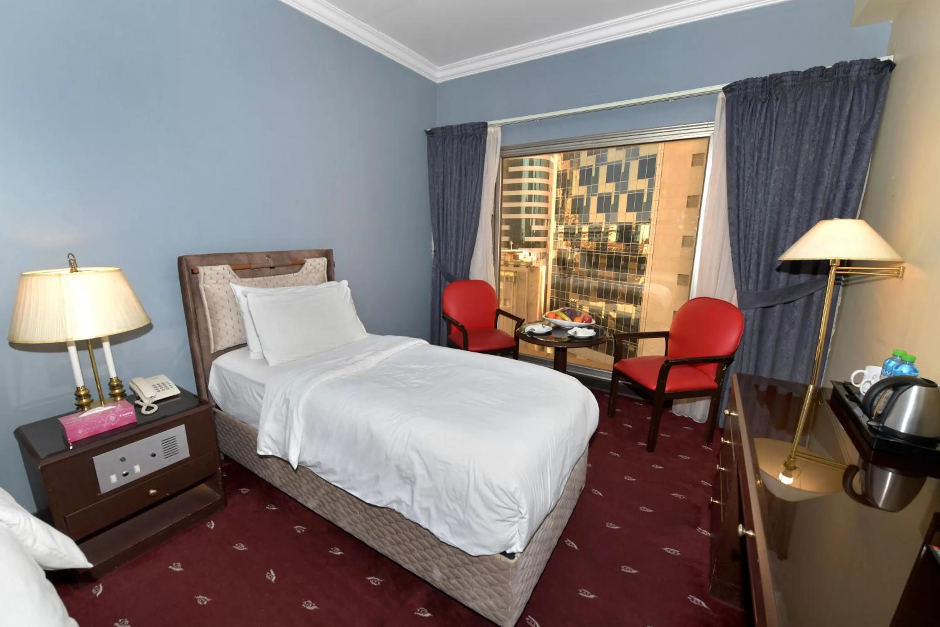 Bed in Carlton Tower Hotel Kuwait