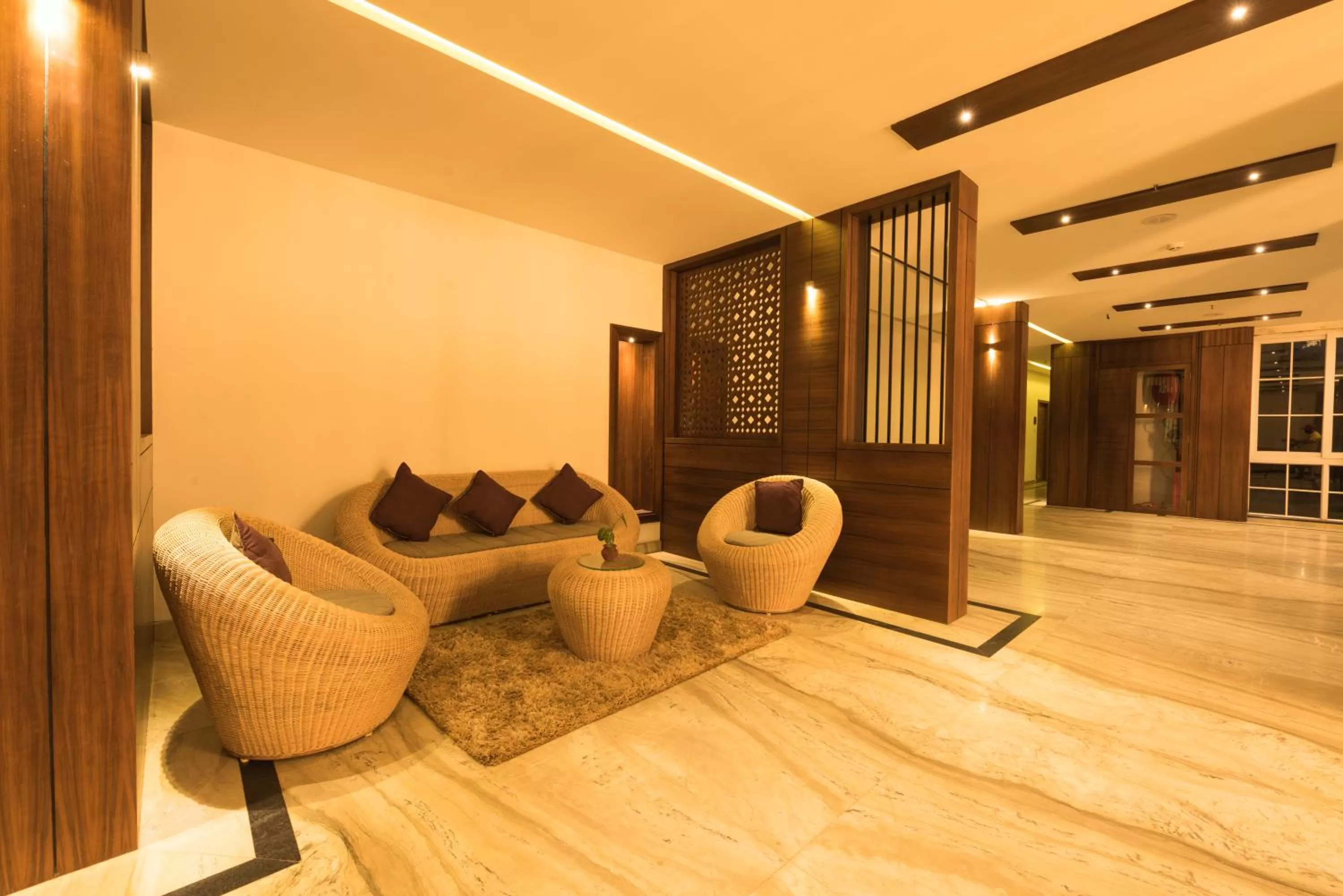 Lobby or reception in Trivers Resort Munnar