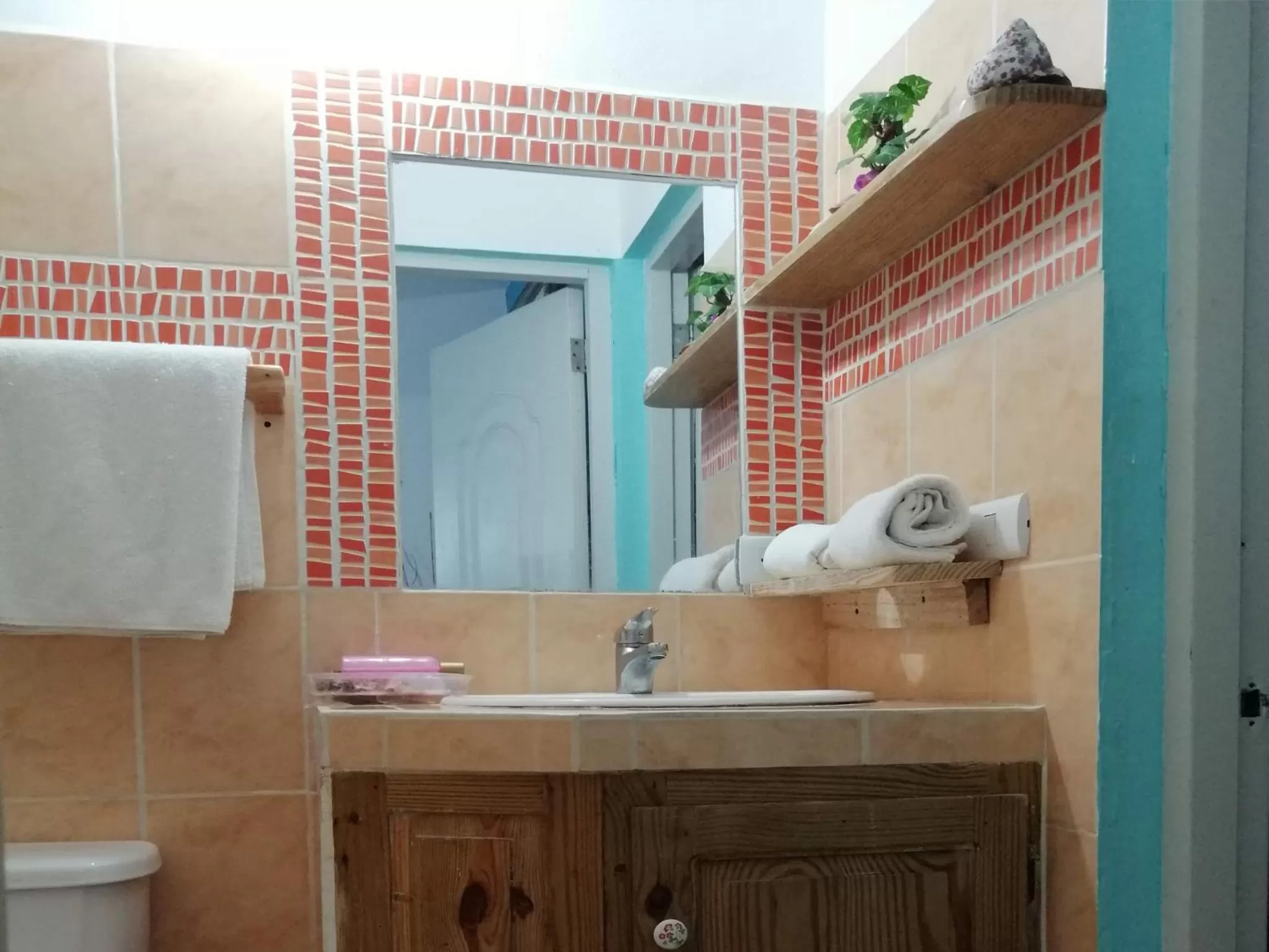 Bathroom in House Jardin Del Caribe