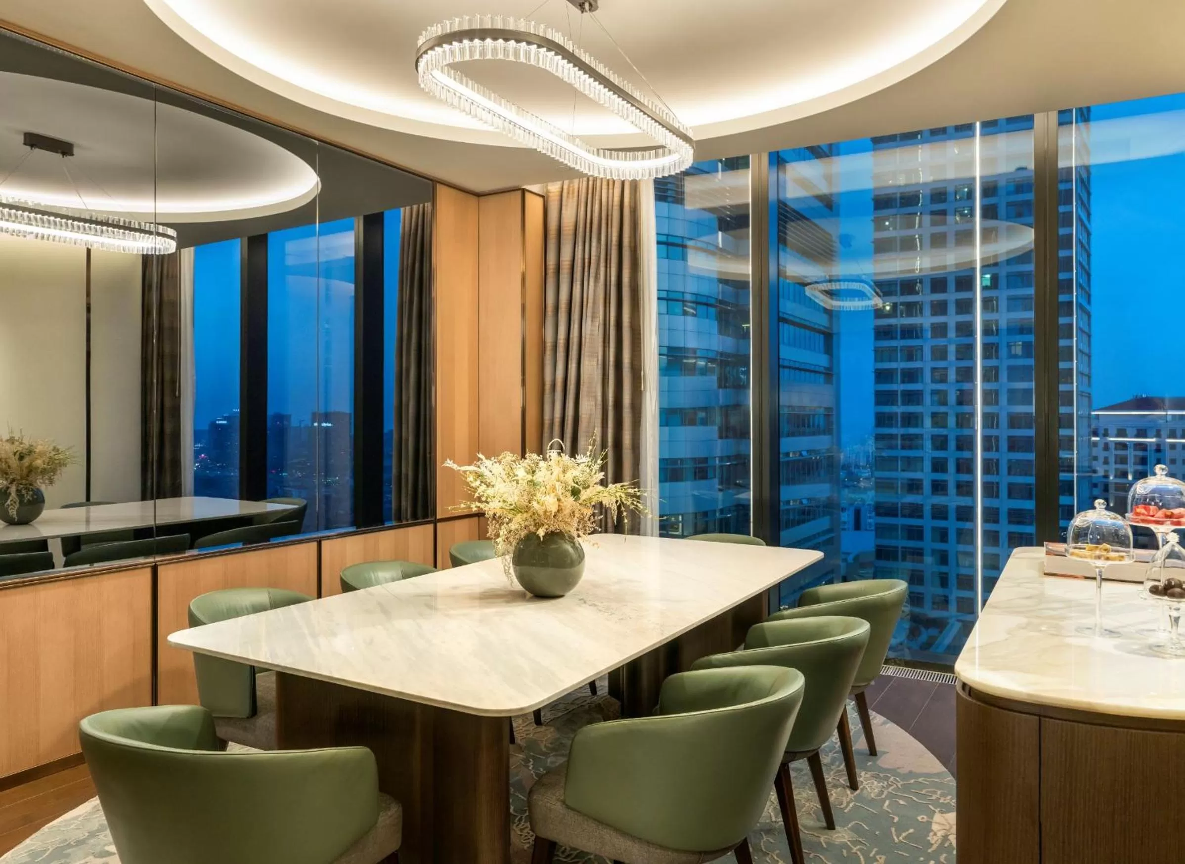 Dining area in Address Istanbul