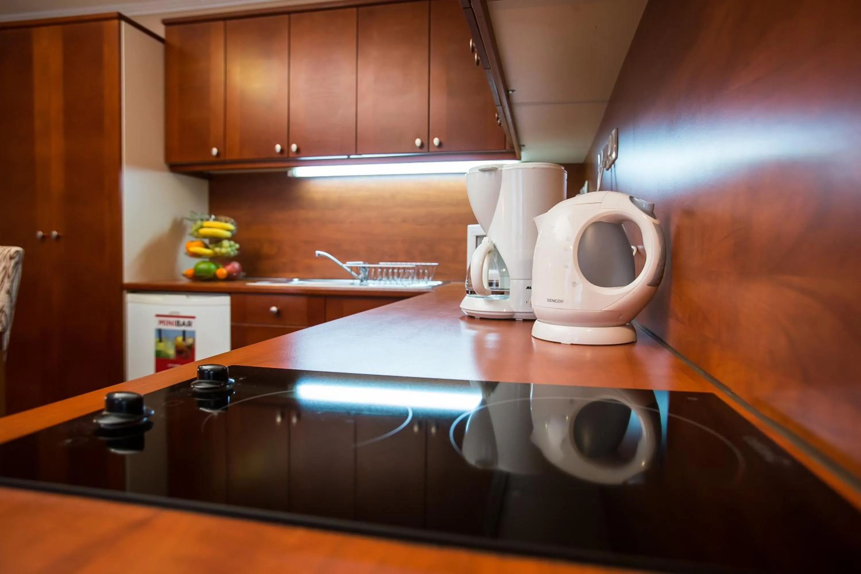 Kitchen or kitchenette in City Home Budapest